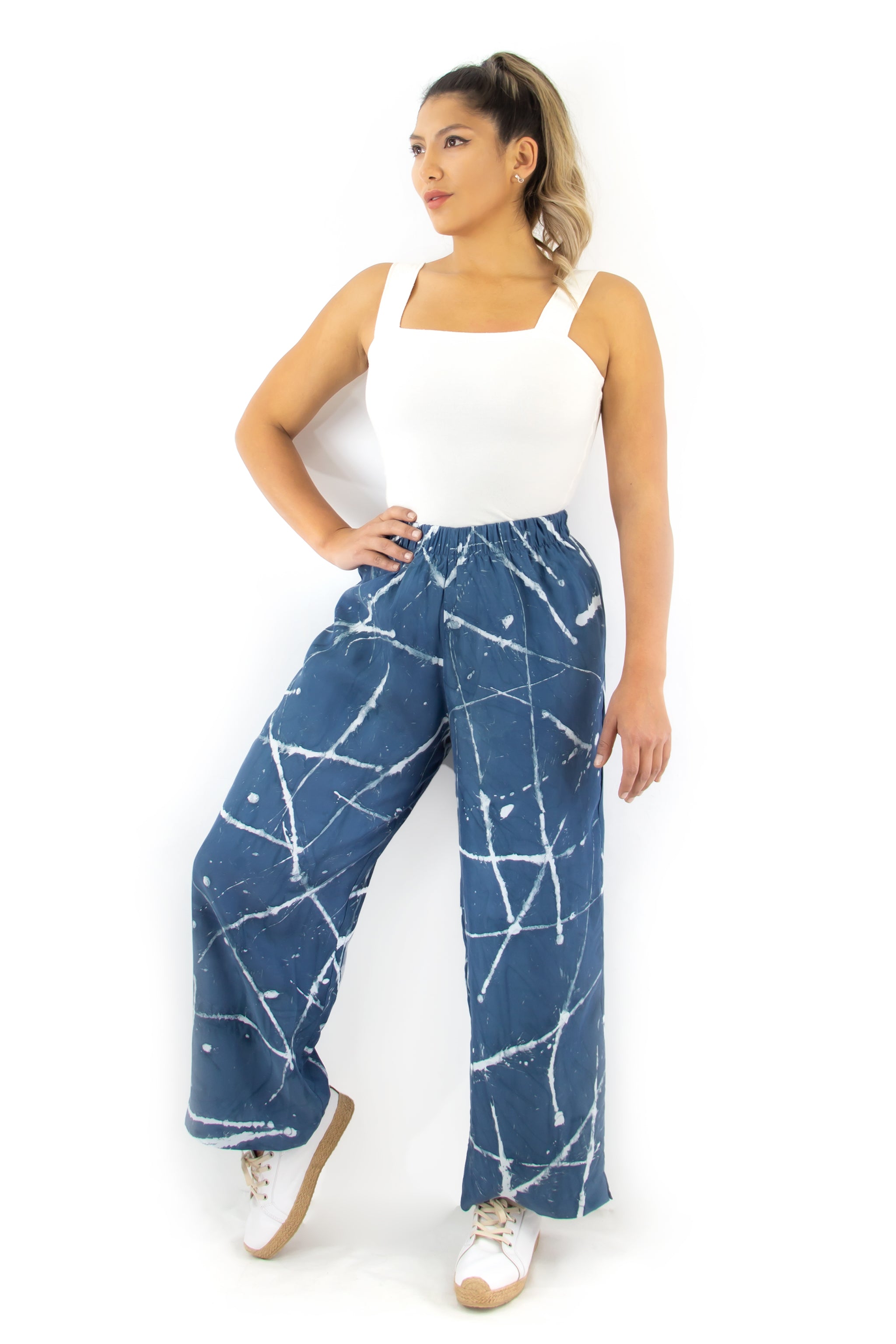 Basix Band Pants 2027 - Collide Indigo
