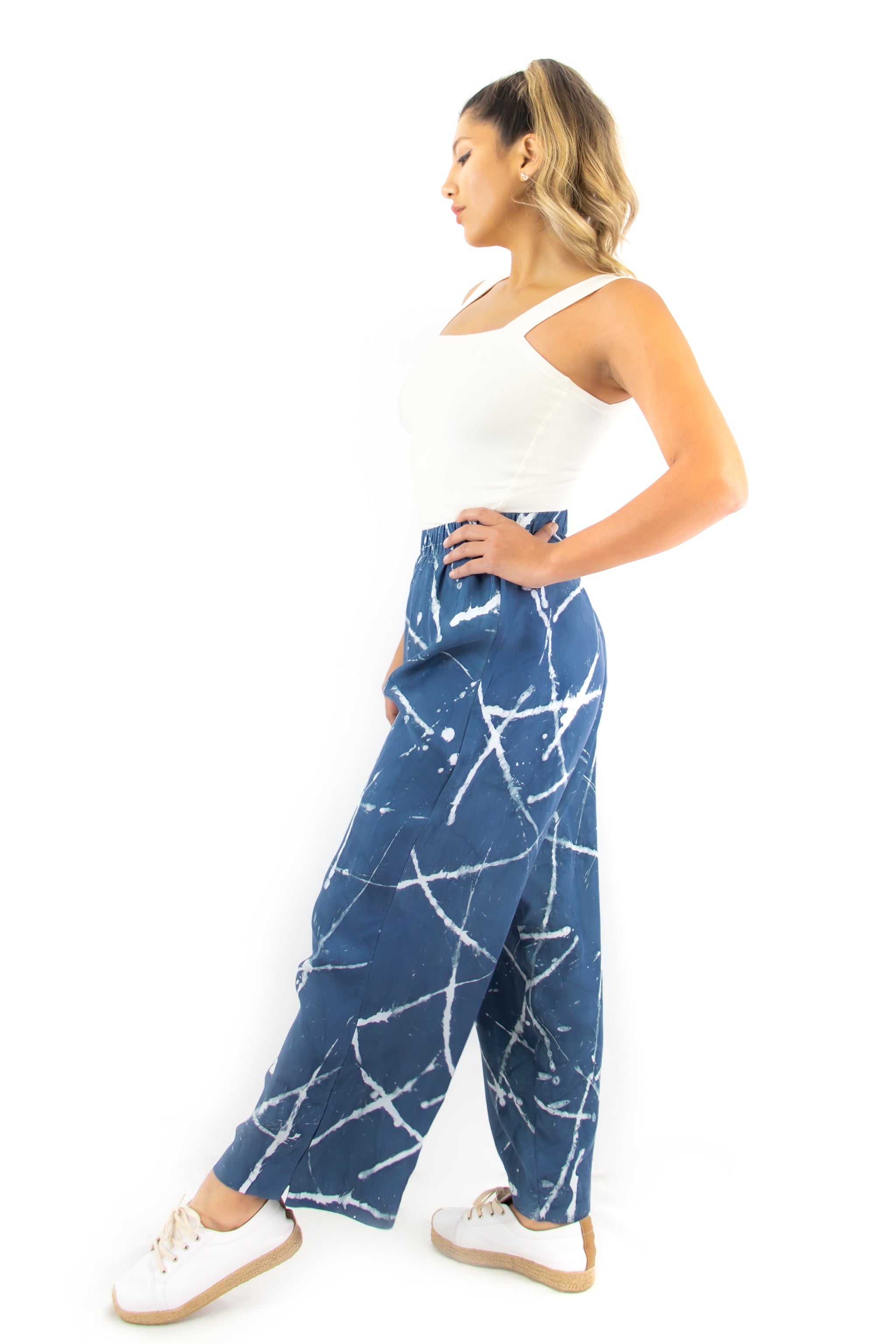Basix Band Pants 2027 - Collide Indigo