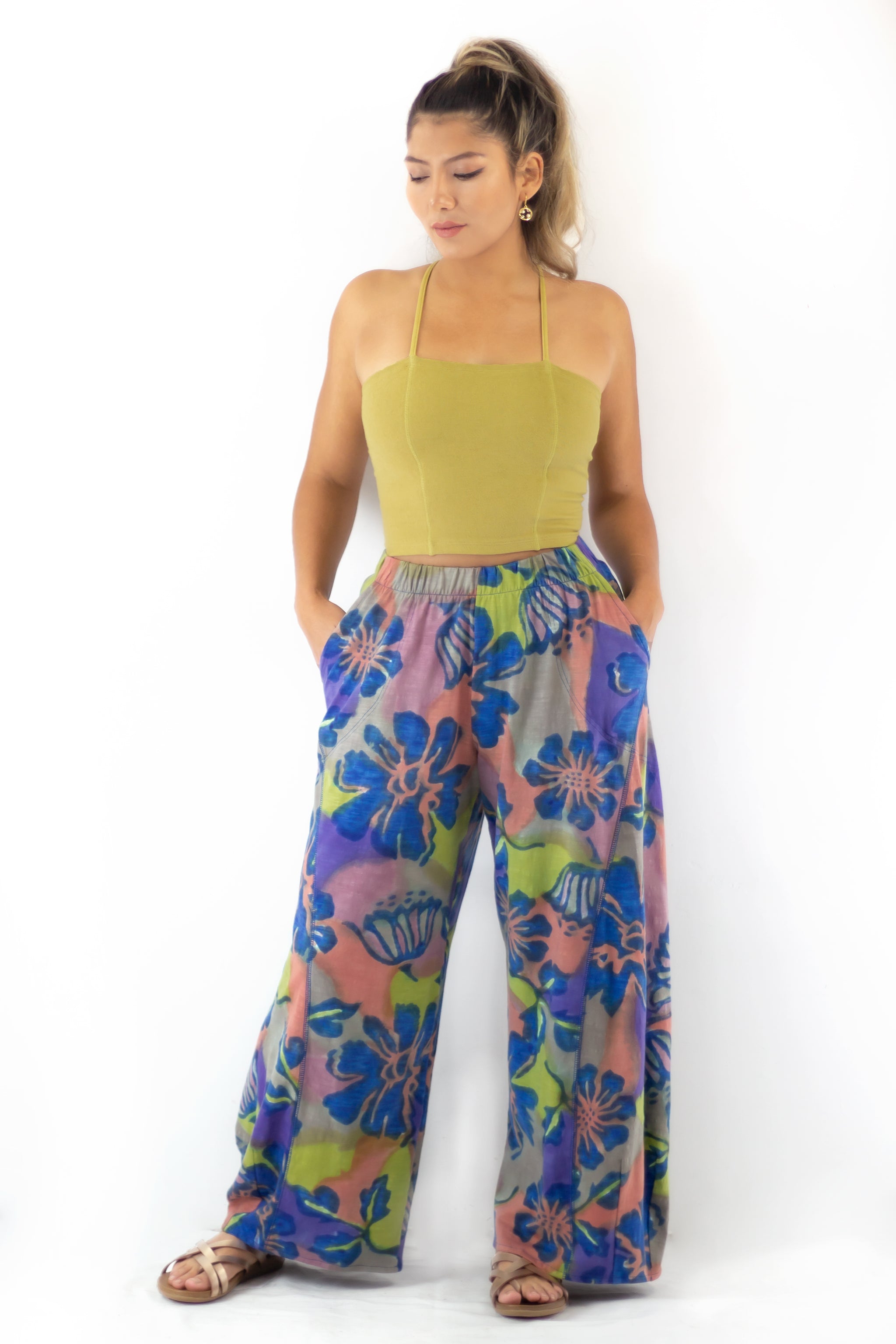 Divided Pants - Petuni Royal