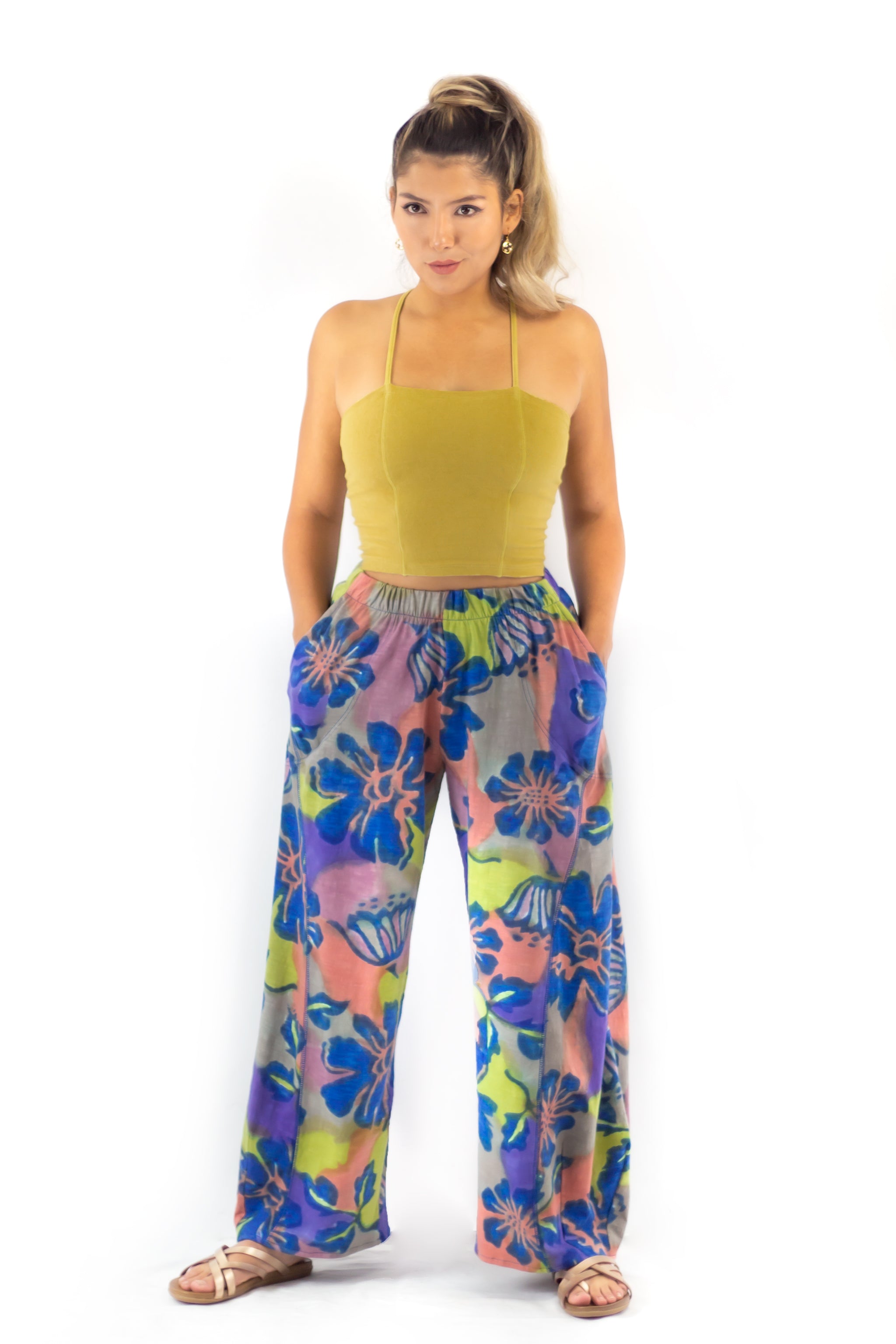 Divided Pants - Petuni Royal