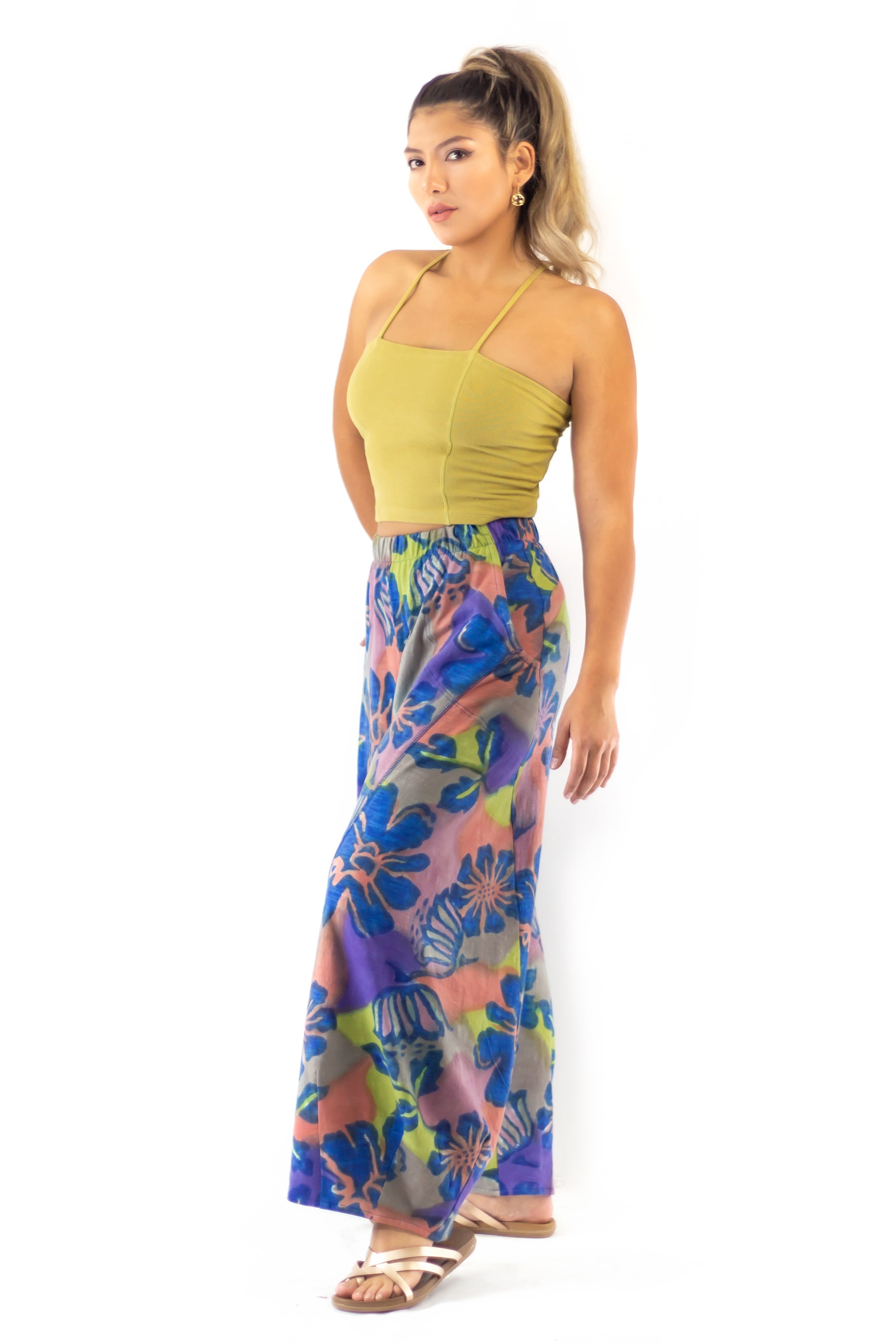 Divided Pants - Petuni Royal