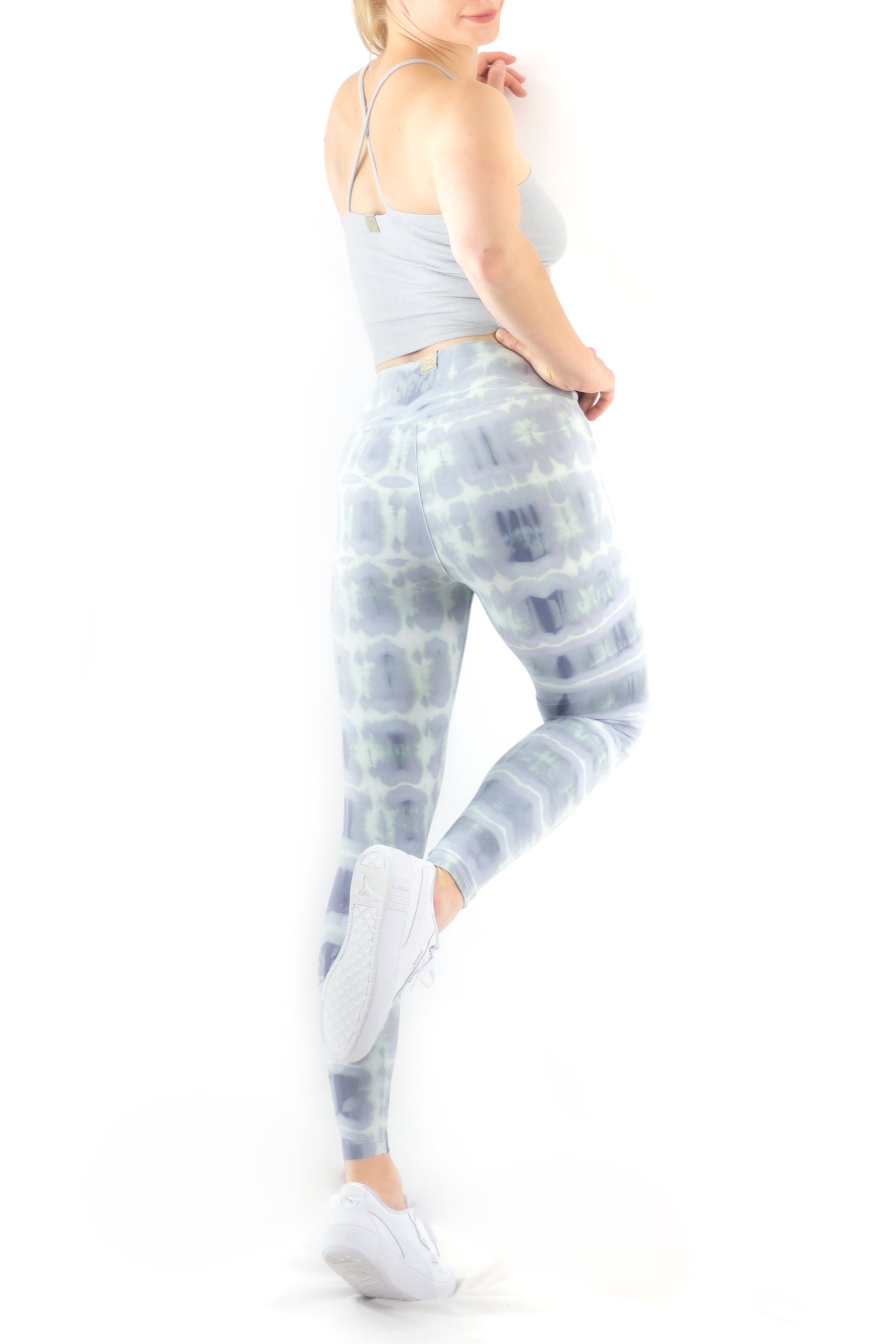 Hand Painted Leggings or Crops - Haze