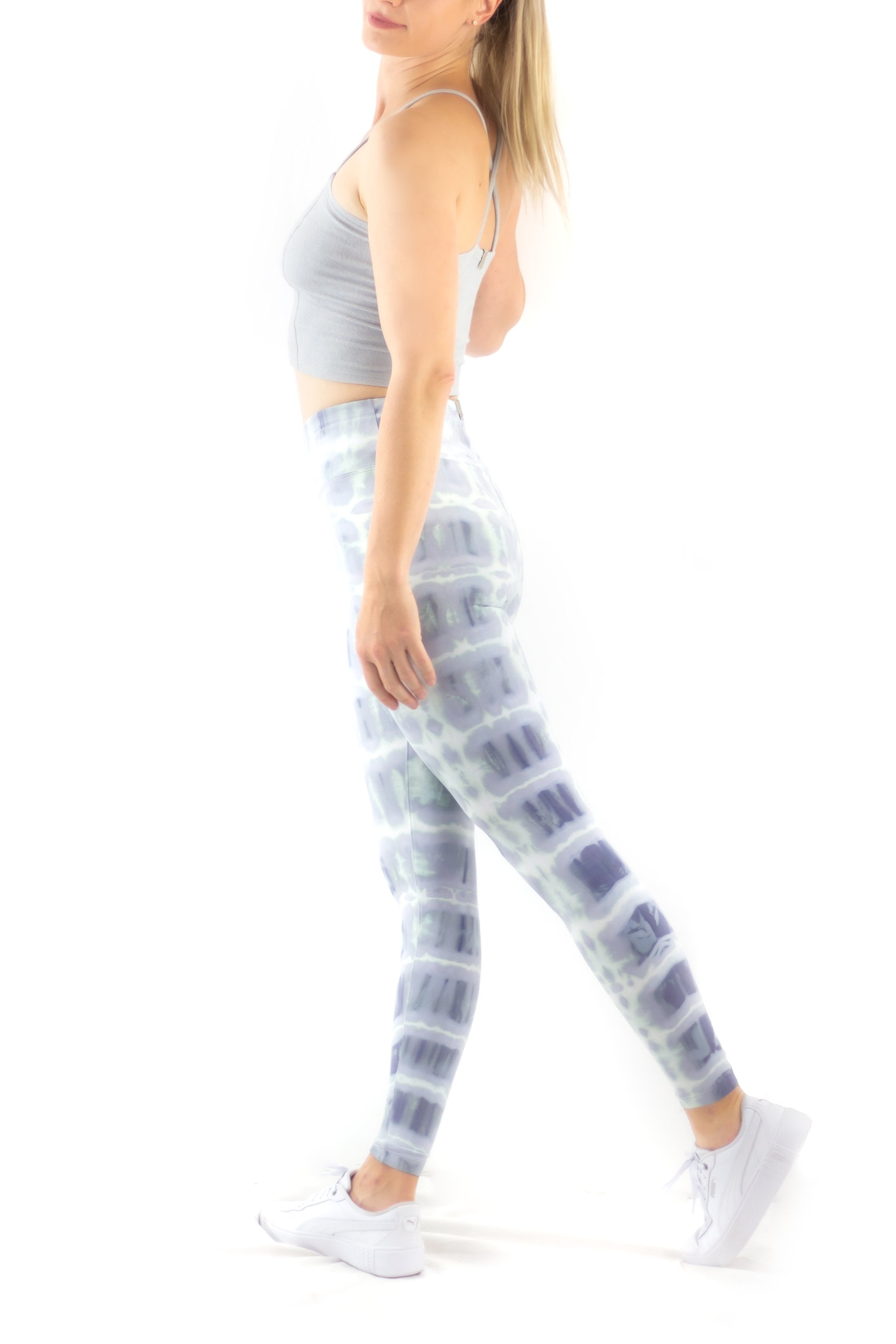 Hand Painted Leggings or Crops - Haze