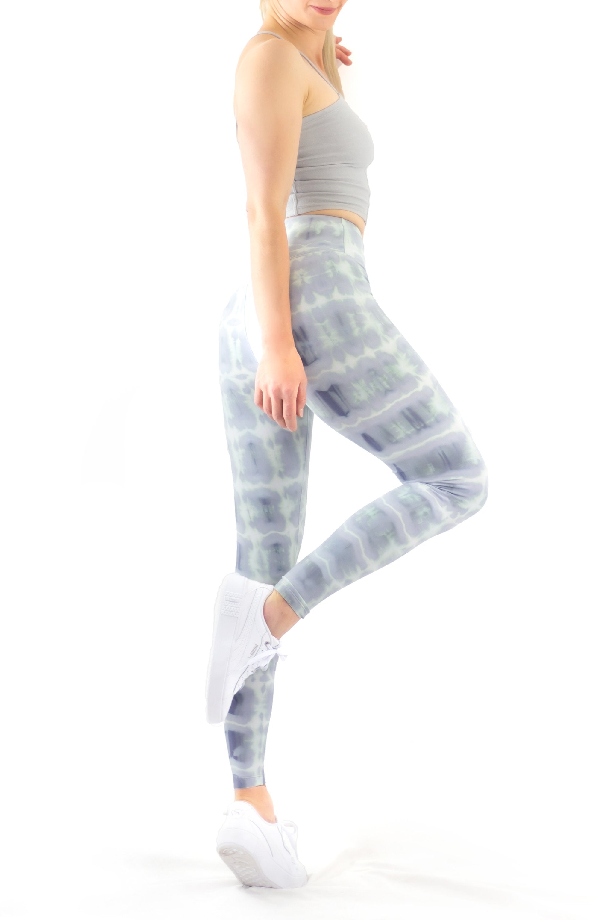 Hand Painted Leggings or Crops - Haze