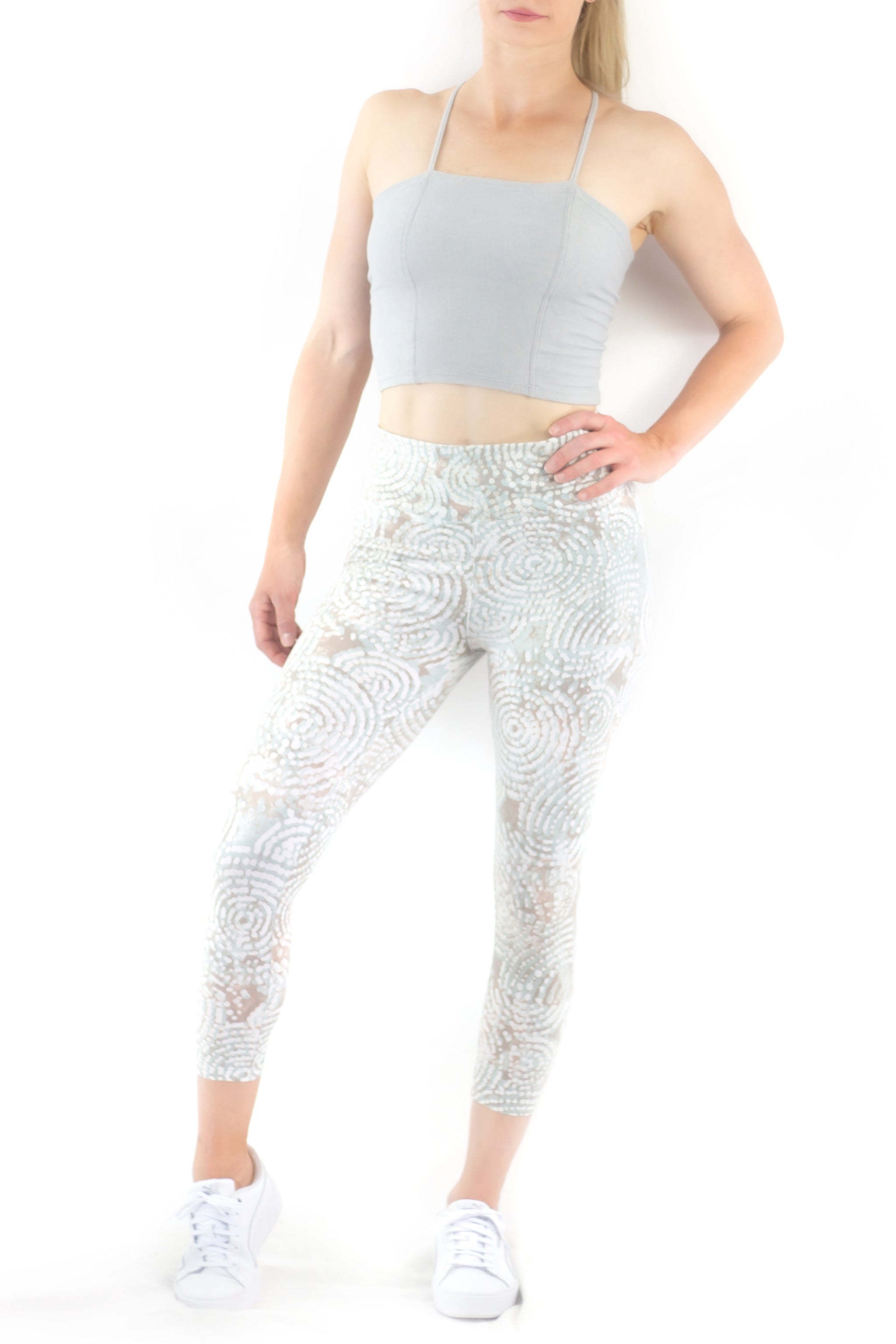 Hand Painted Leggings or Crops - Imprint