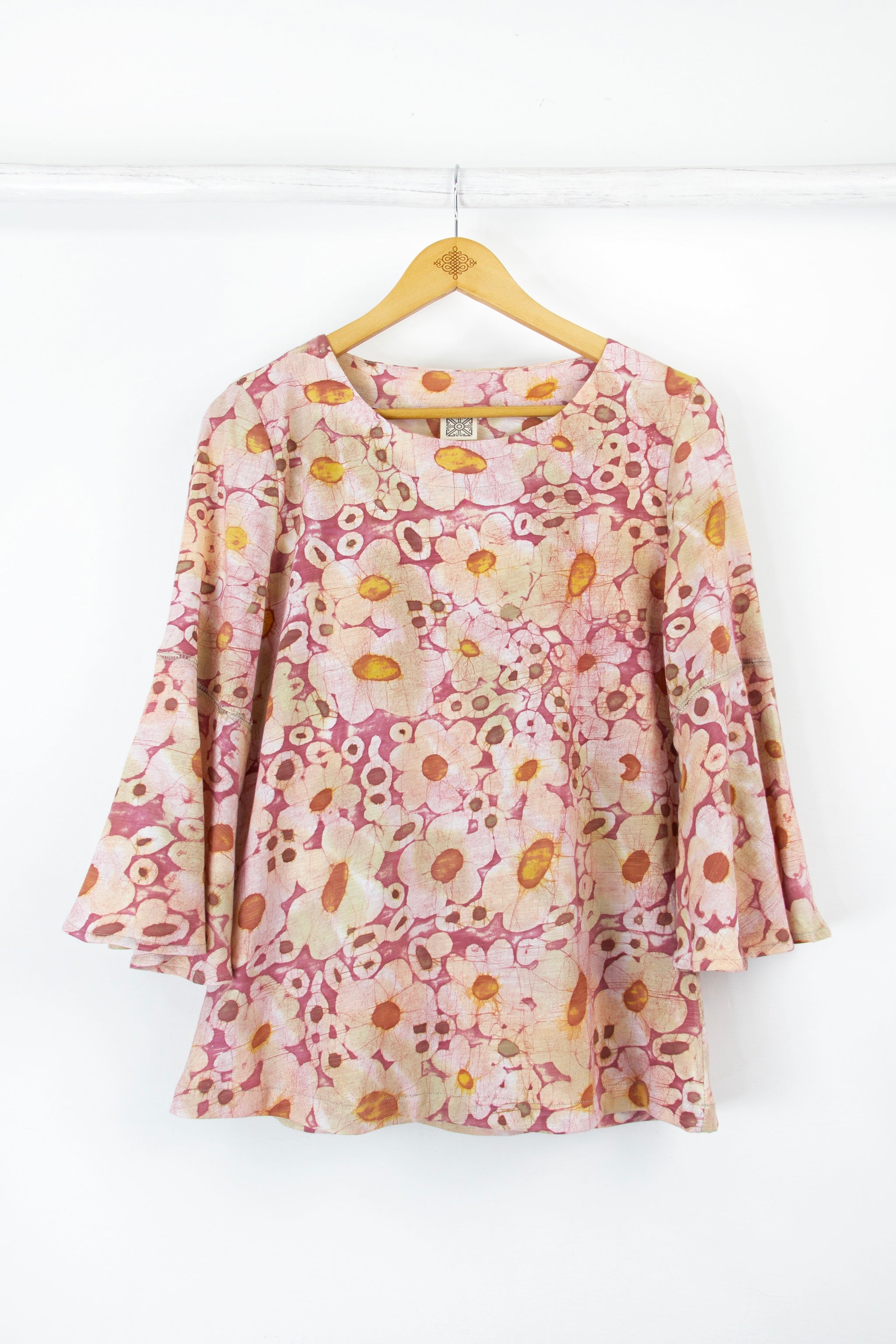 Flare Sleeve Top - 1091 - ALoft - Conch