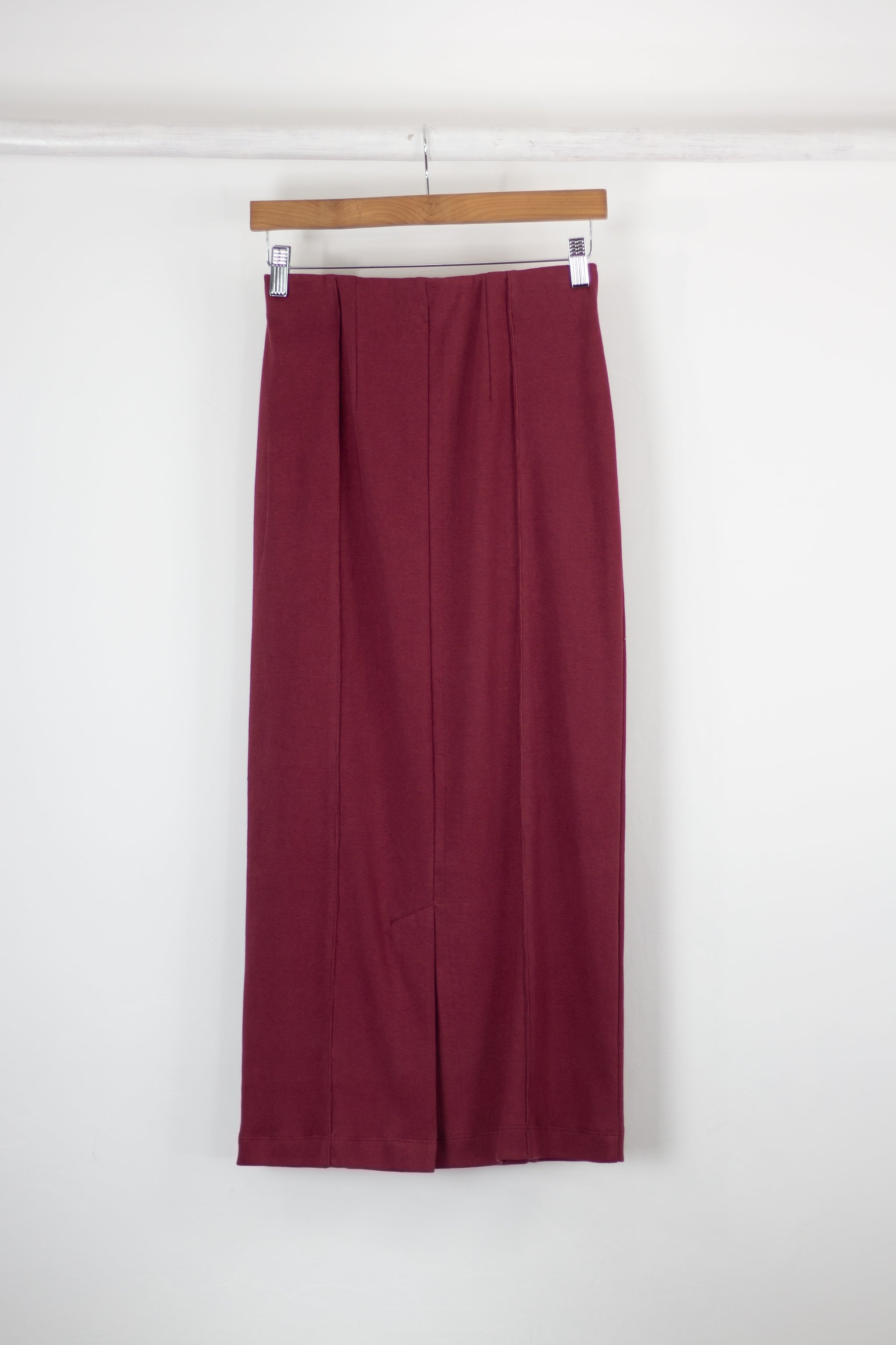 Pencil Skirt - Crimson