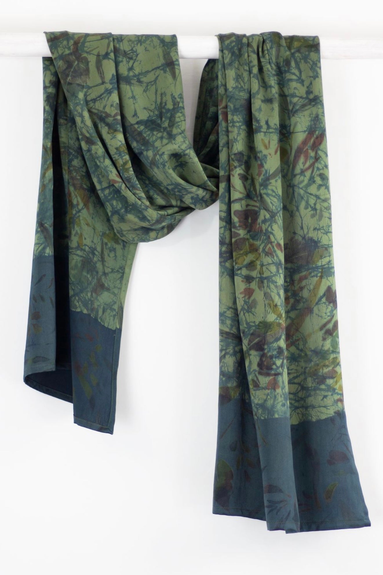 Hand Painted Silk Scarf - Weden