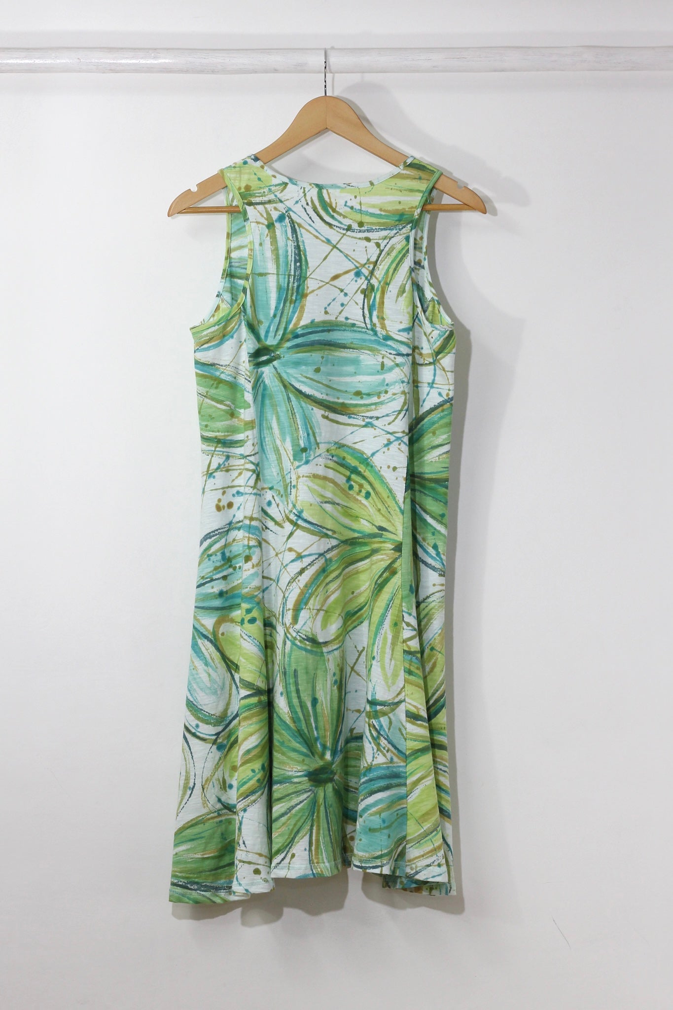 7041 French Midi Dress - 45 Flower Power