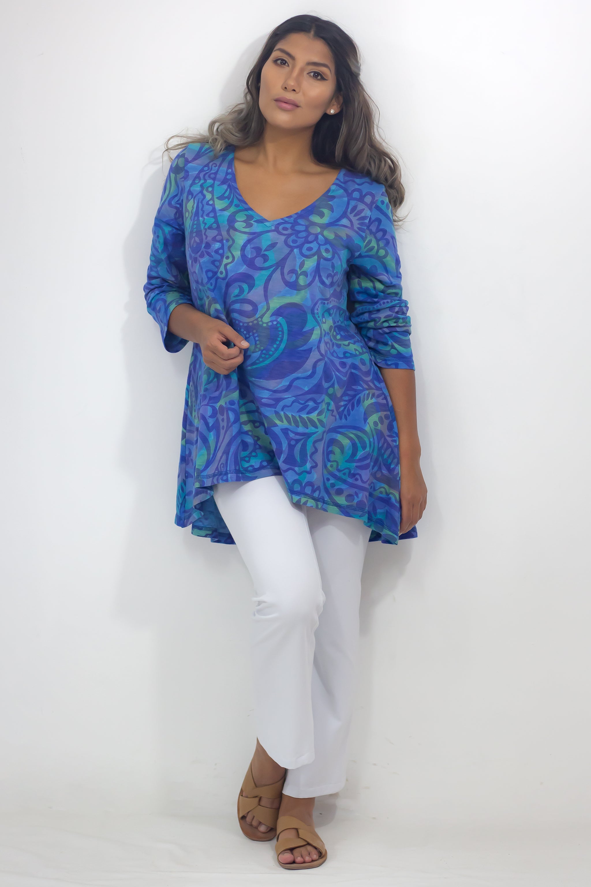 EZ Tunic - Ocean Blue