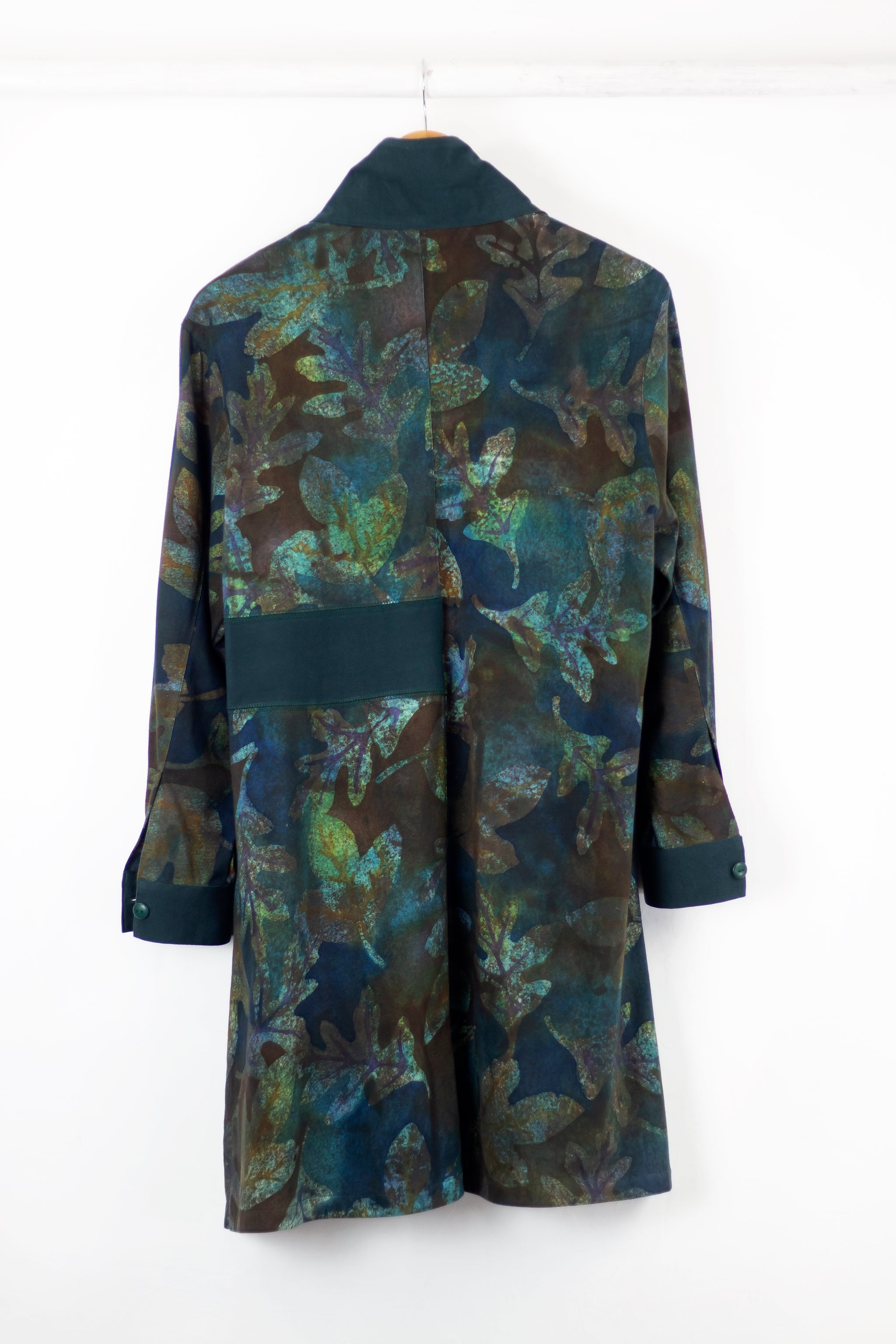 Hi-Collar Shirt - Long-Fallen Deep Lake