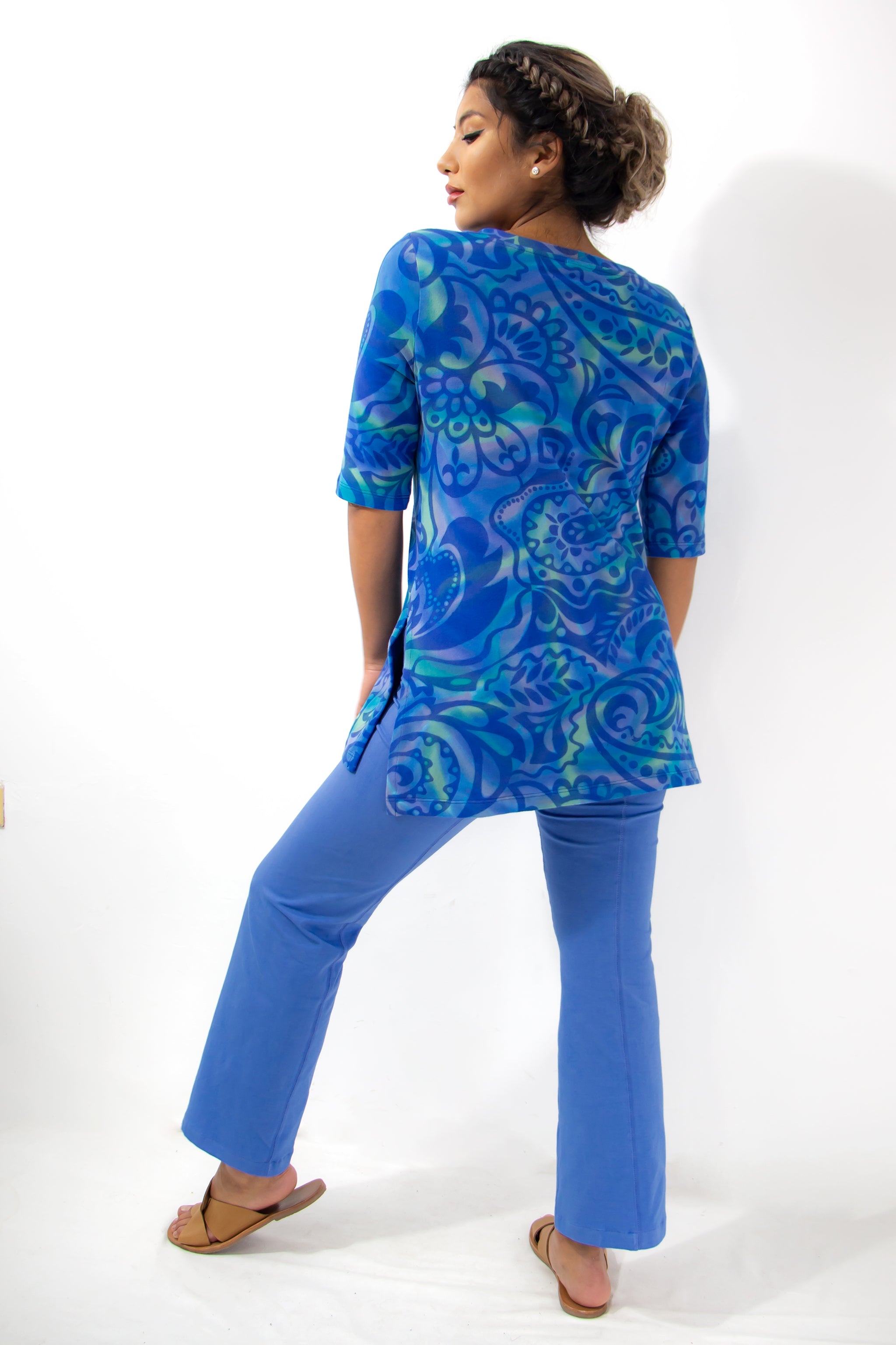 EZ Pants Cropped 2009C - Solids - Lycra