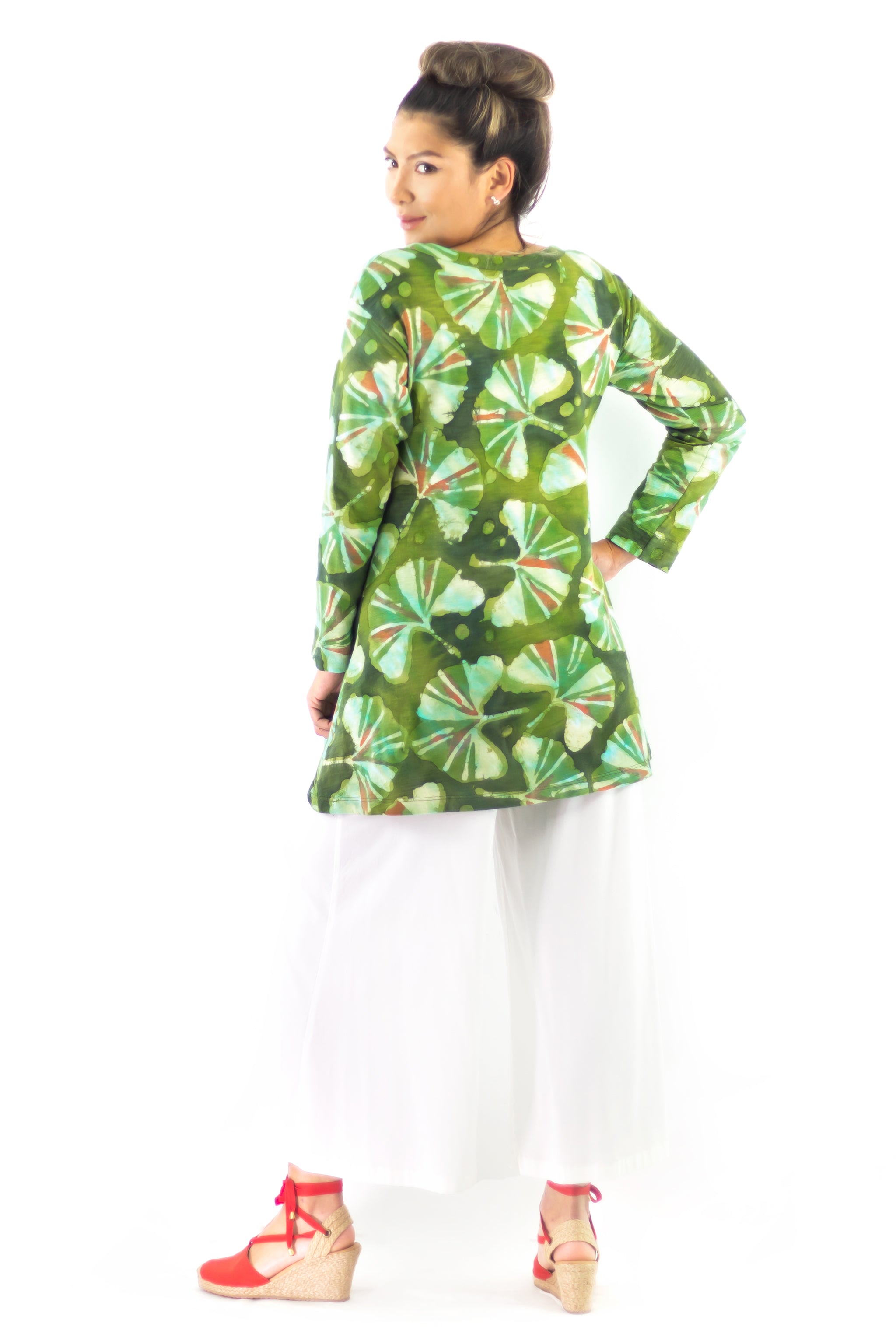 CU Tunic 5070 - Ginkgo Garden