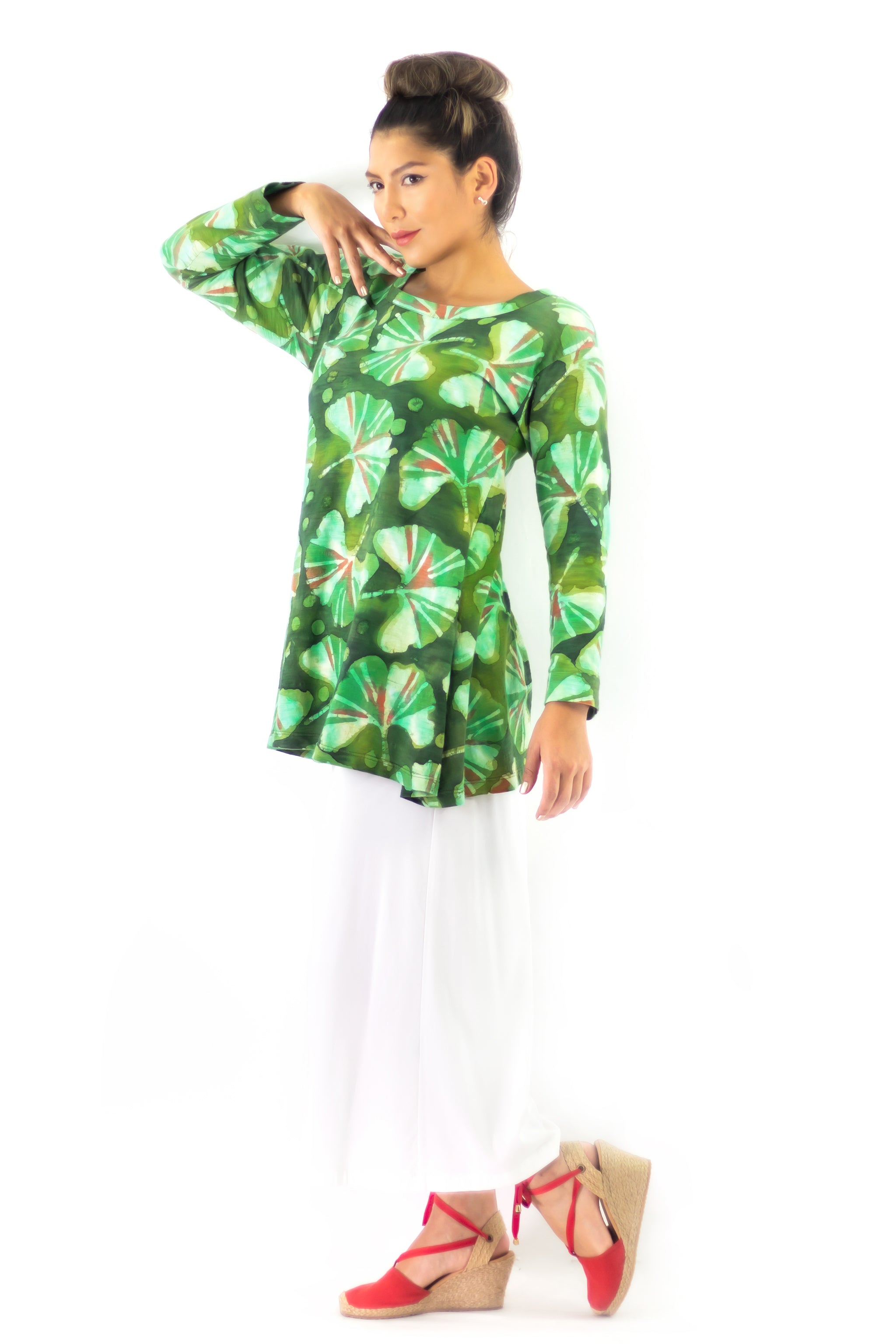 CU Tunic 5070 - Ginkgo Garden