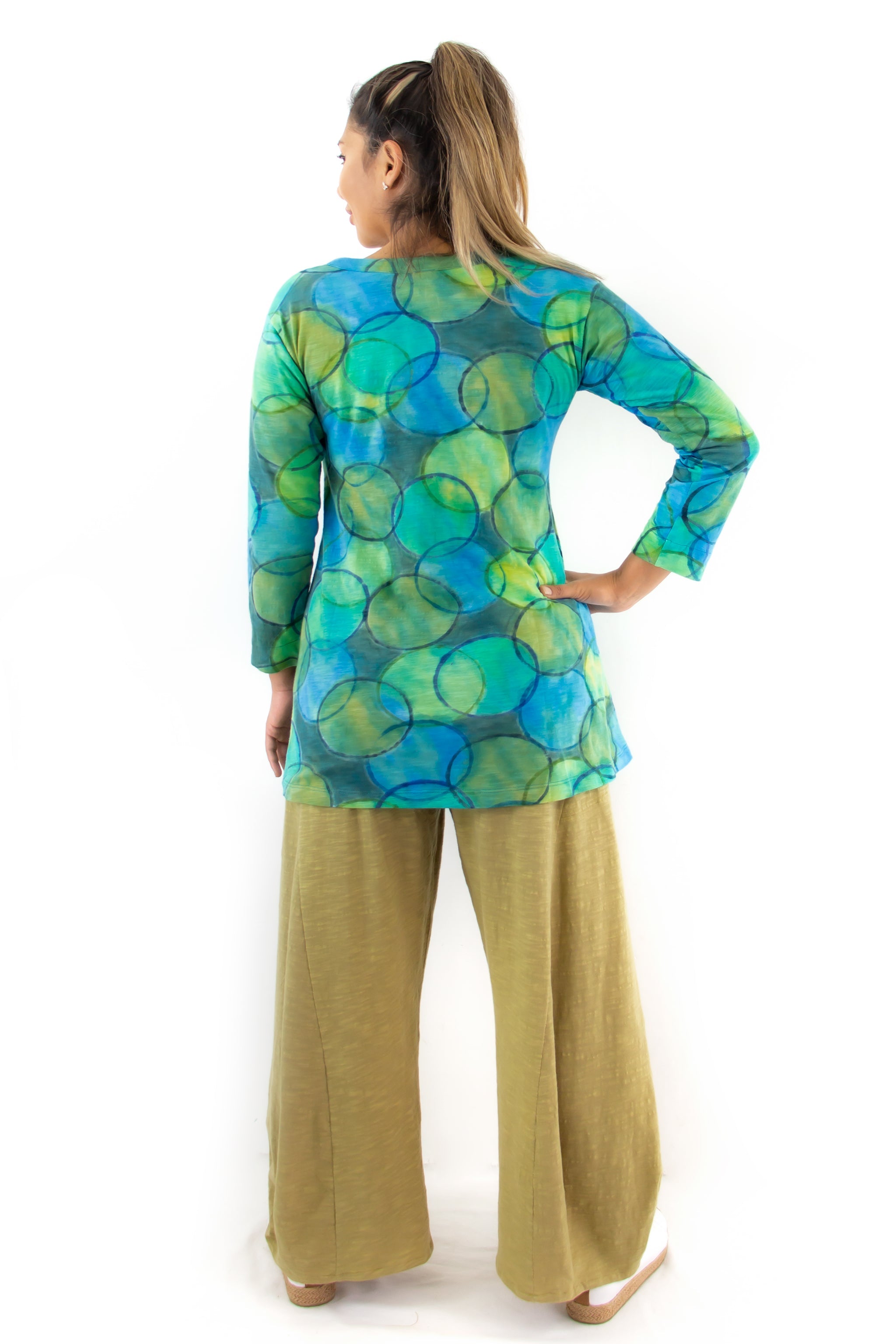 CU Tunic - Orbz Blue Verdi
