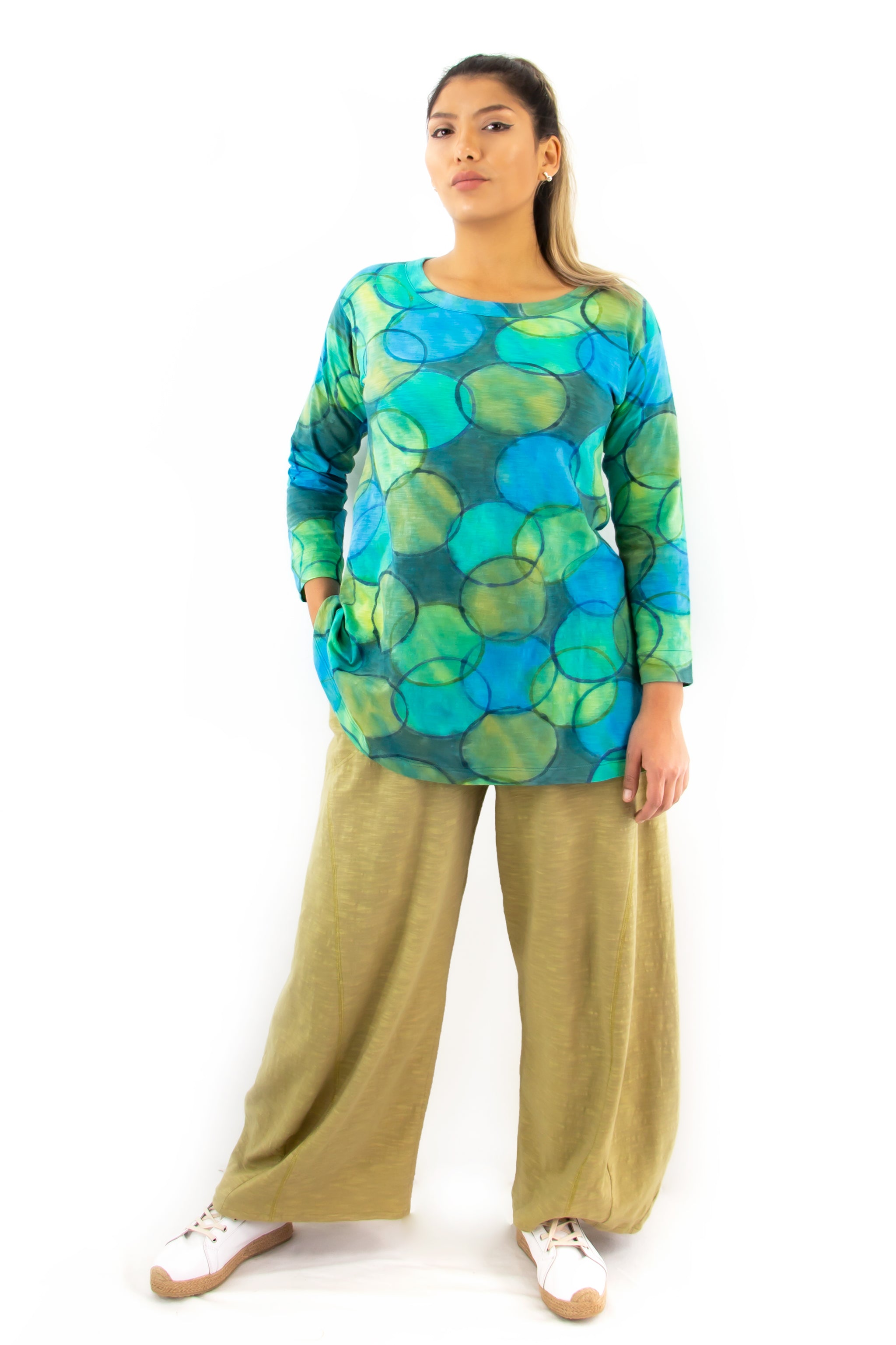 CU Tunic 5070 - Orbz Blue Verdi