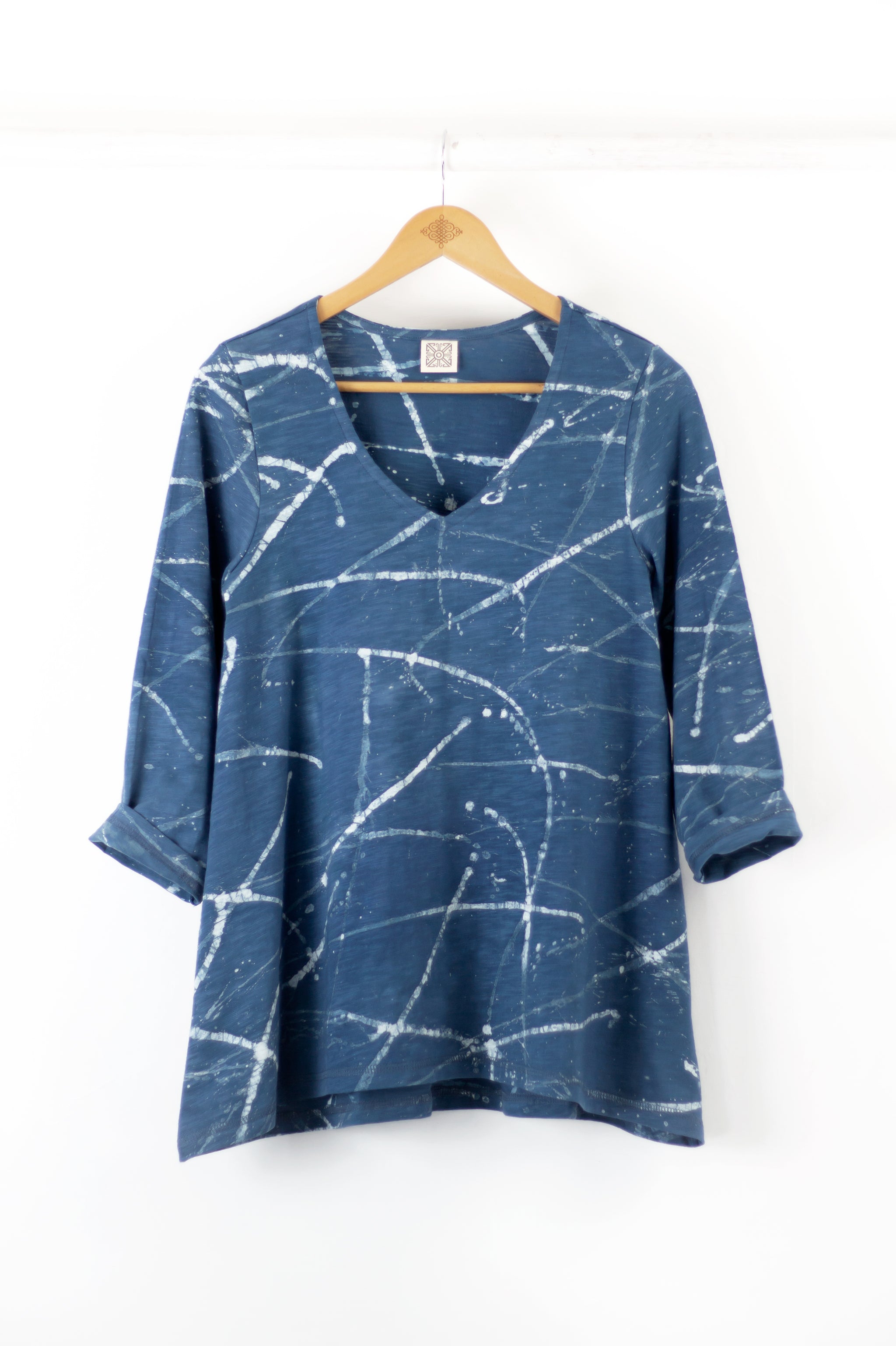 EZPZ Tunic 5070.2 - Collide Indigo