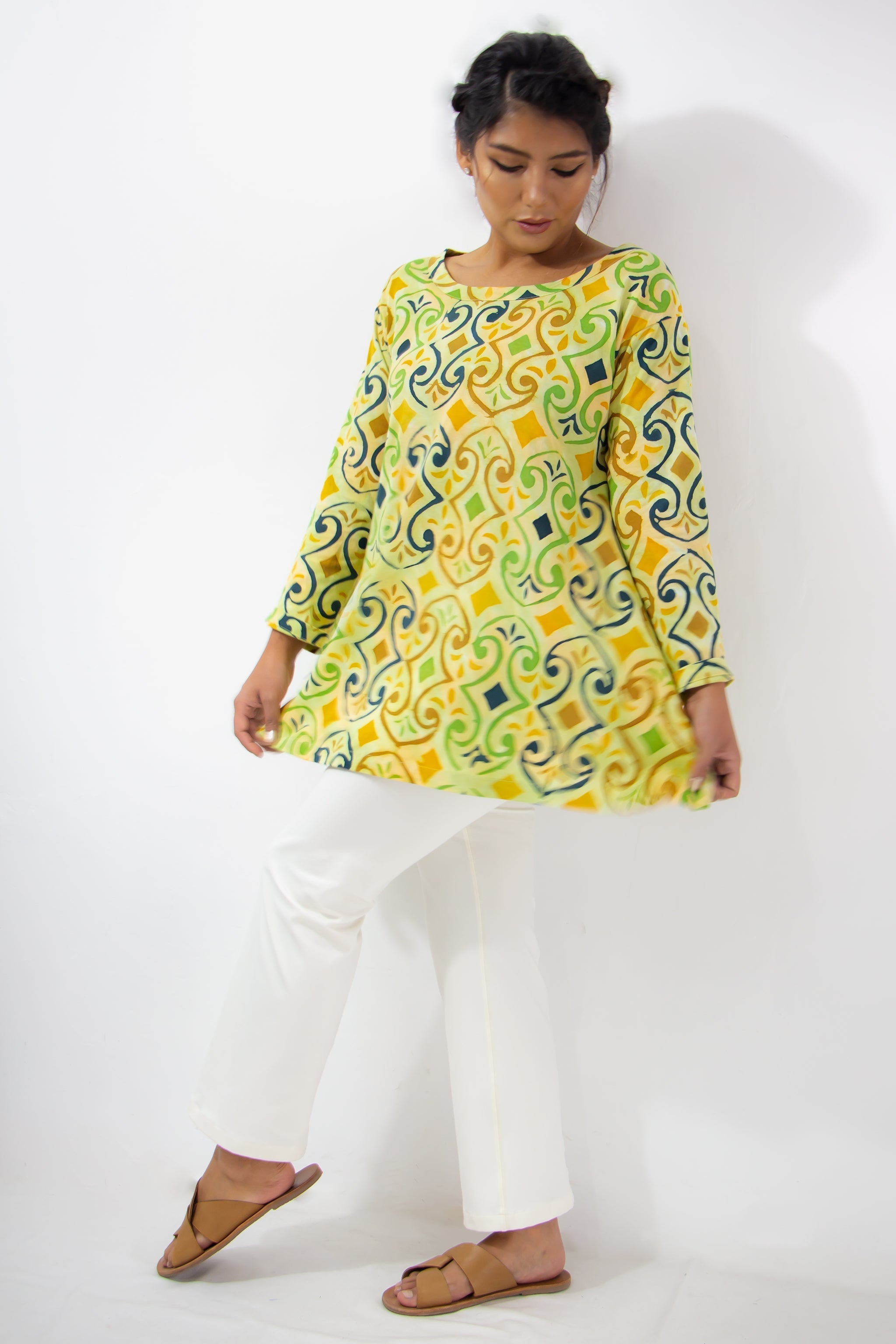 CU Tunic - Fleur de Mur Light