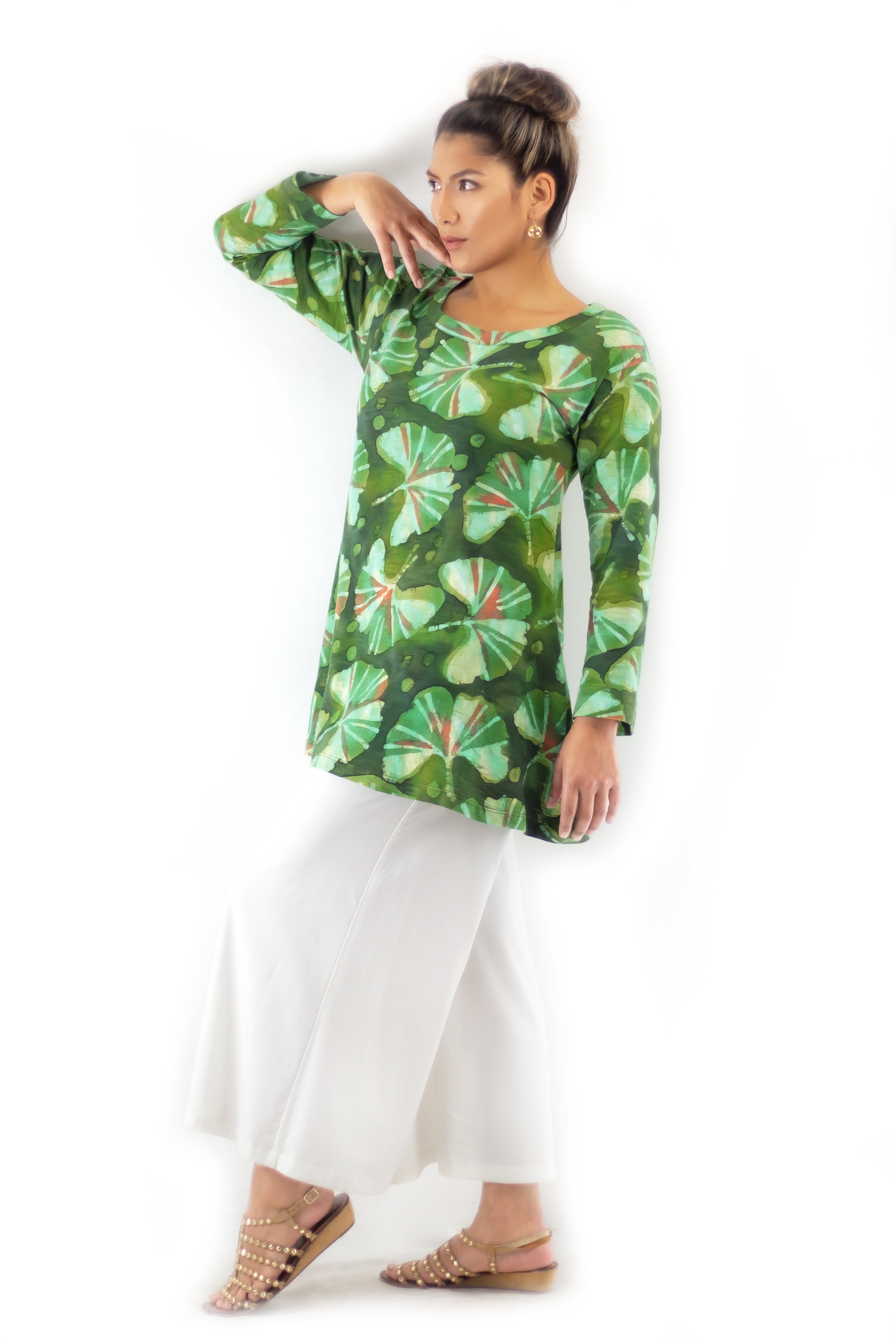 CU Tunic 5070 - Ginkgo Garden