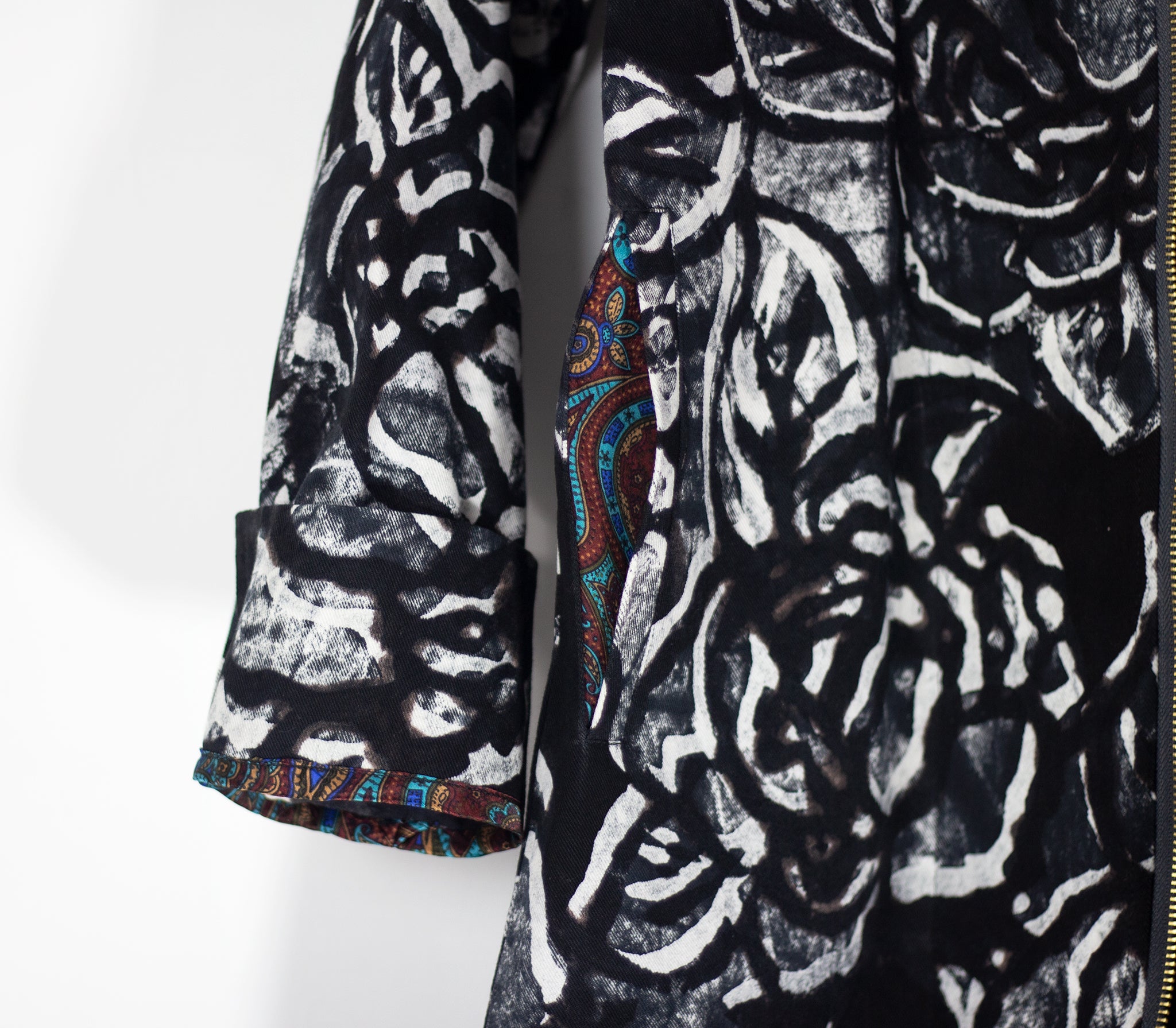 Zipline Jacket - Black Rose