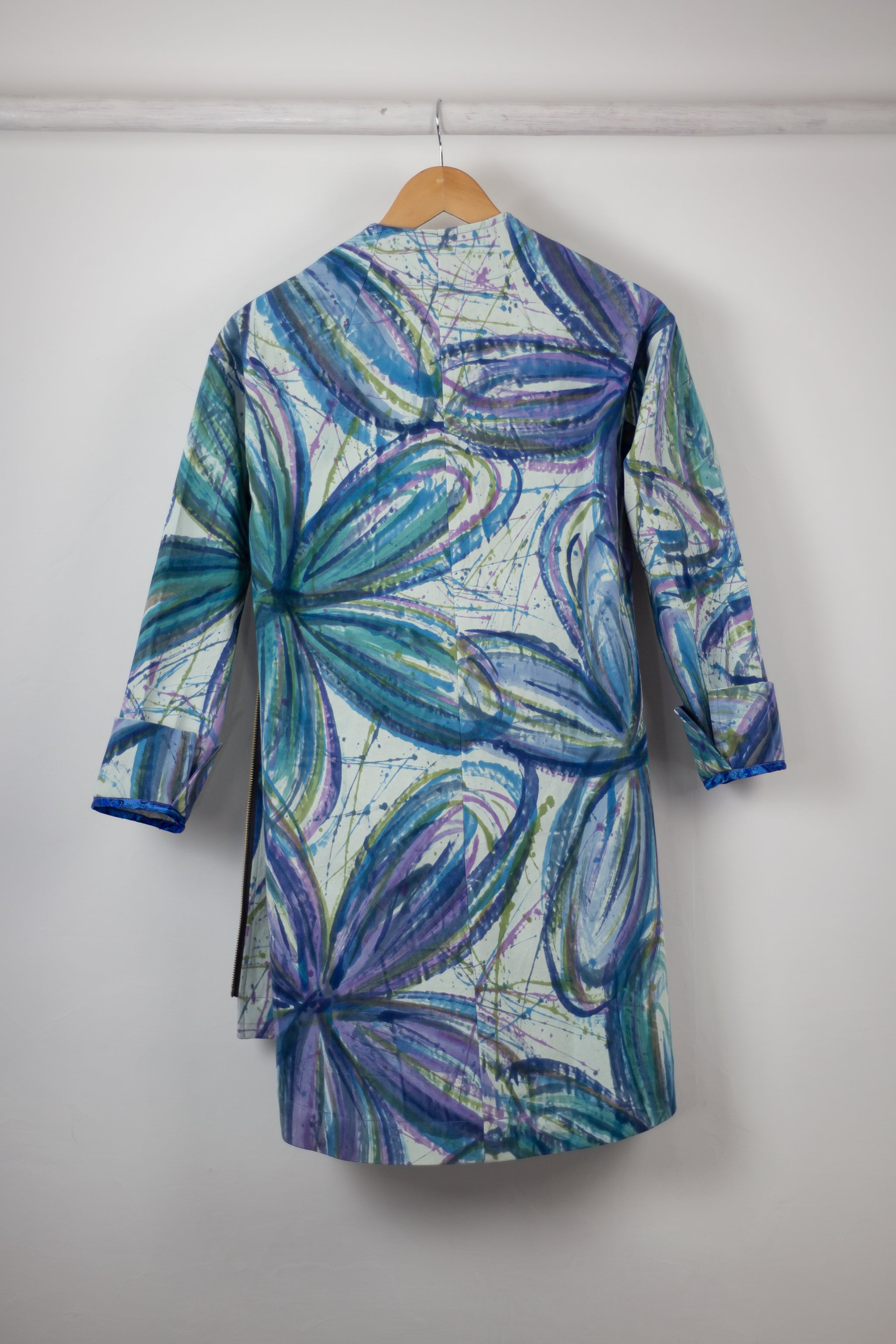 Zipline Jacket - Flower Power Blues