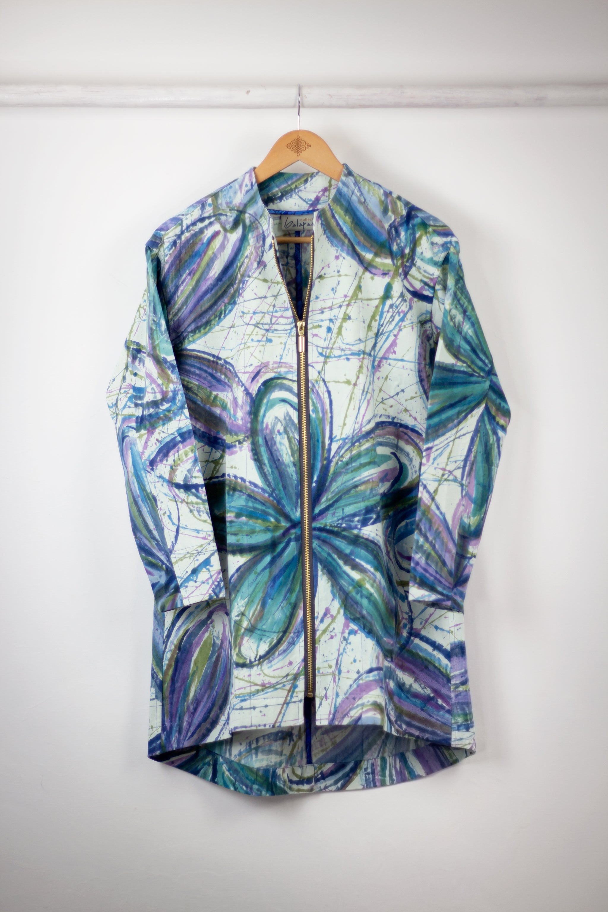 Zipline Jacket - Flower Power Blues