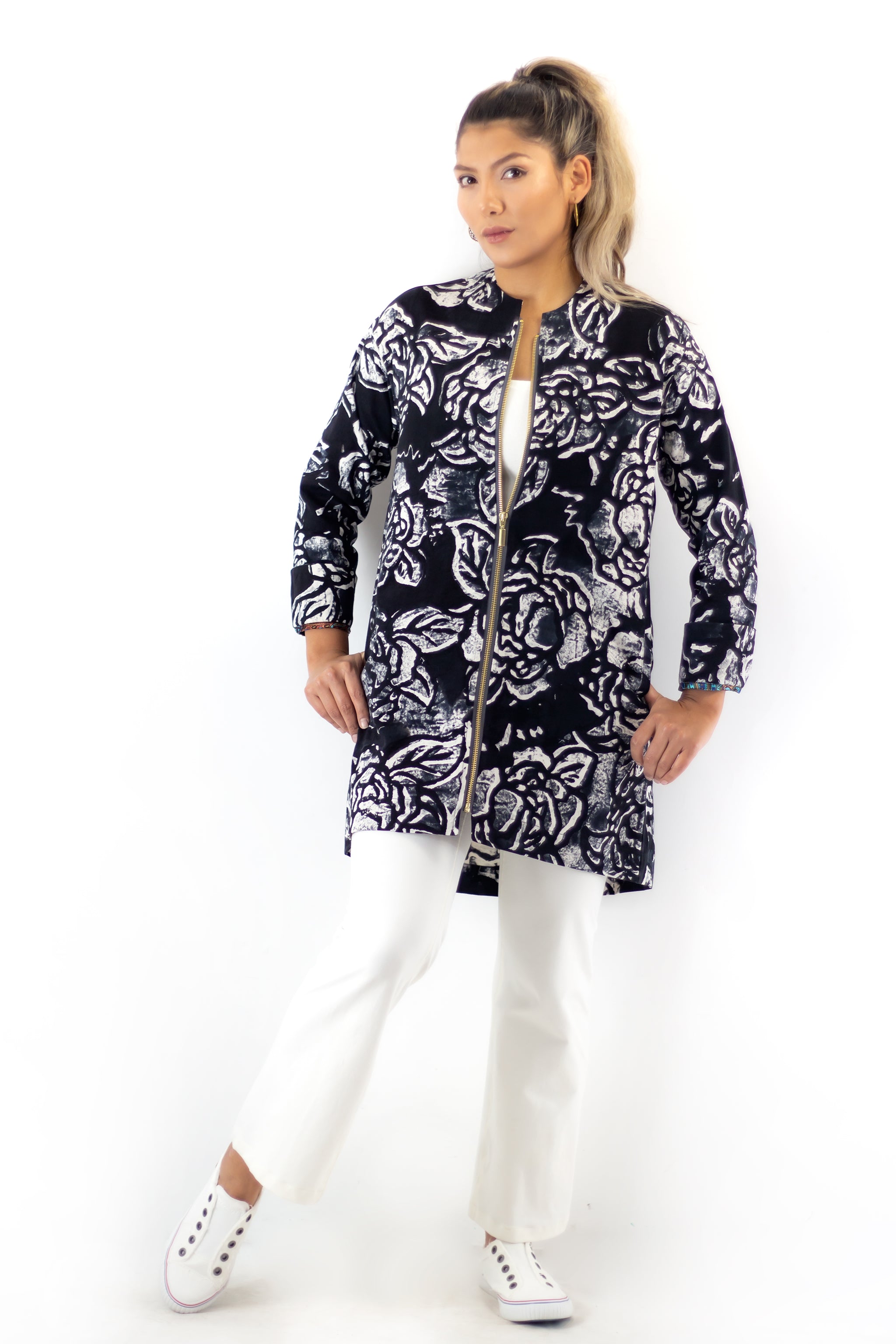 Zipline Jacket - Black Rose