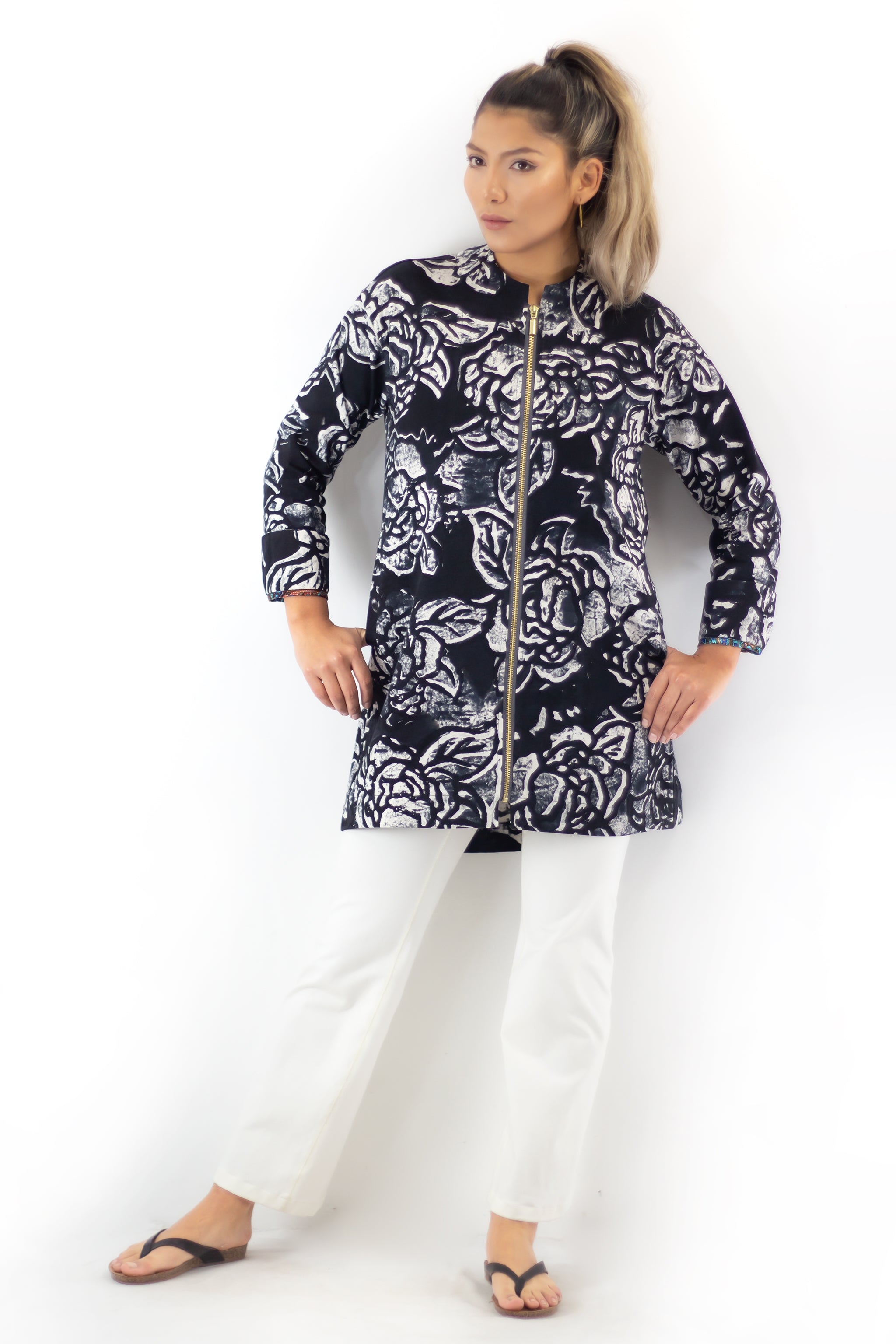 Zipline Jacket - Black Rose