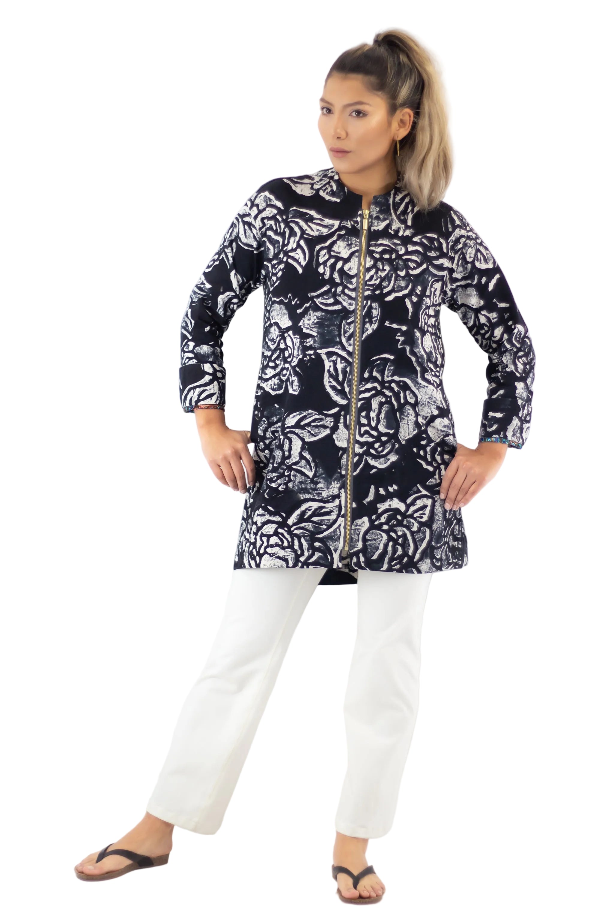Zipline Jacket - Black Rose
