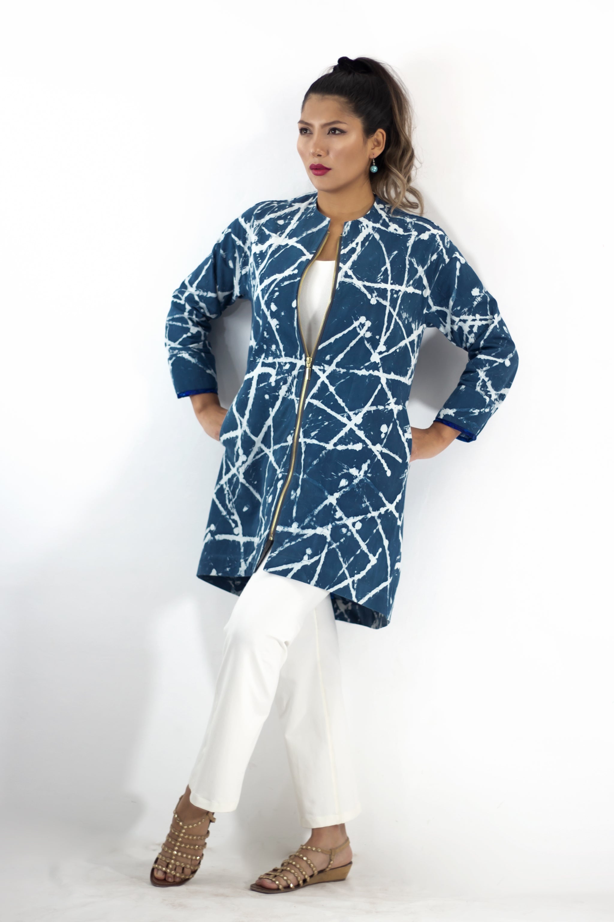 Zipline Jacket - Collide Indigo