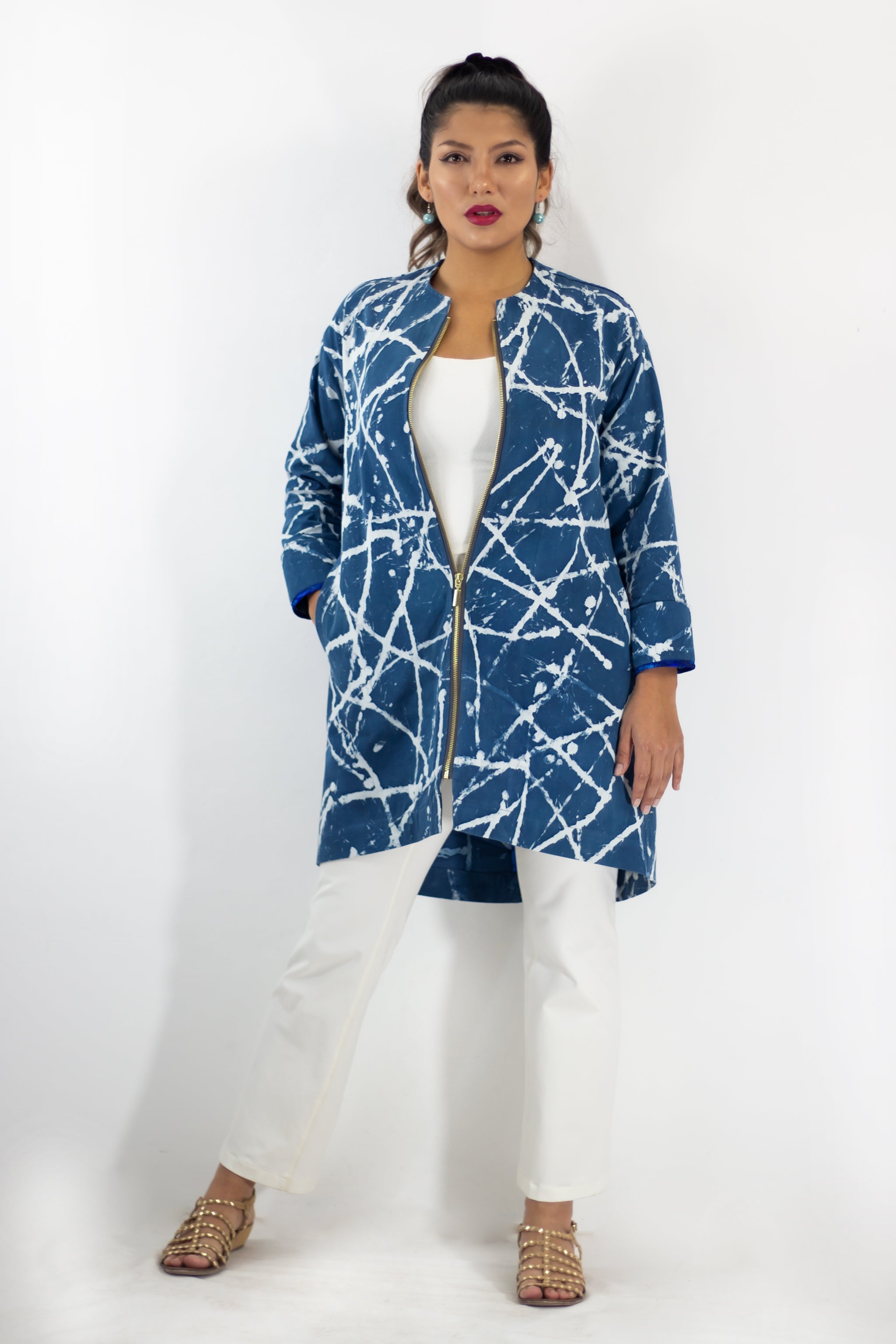 Zipline Jacket - Collide Indigo