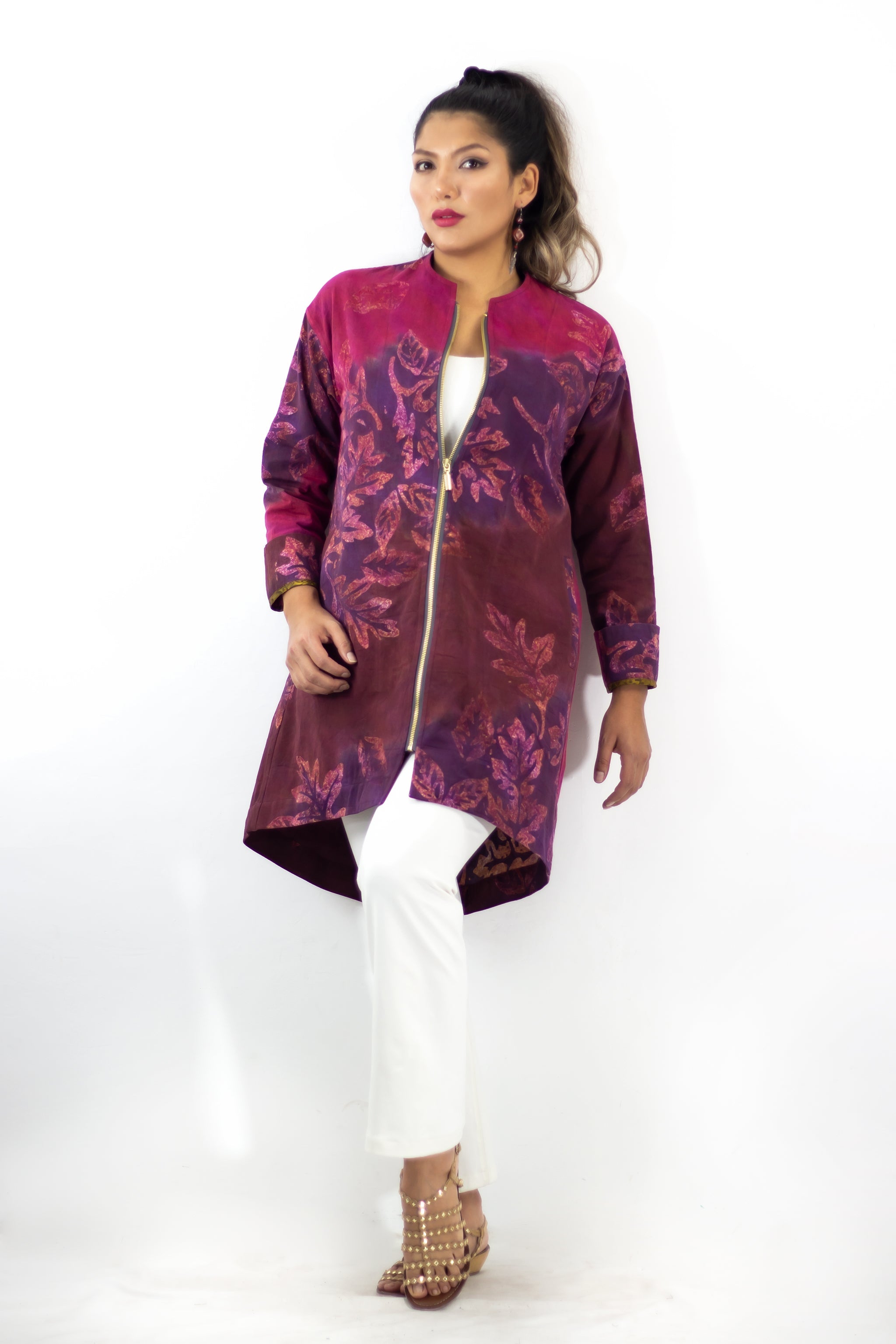 Zipline Jacket - Falling Cabernet