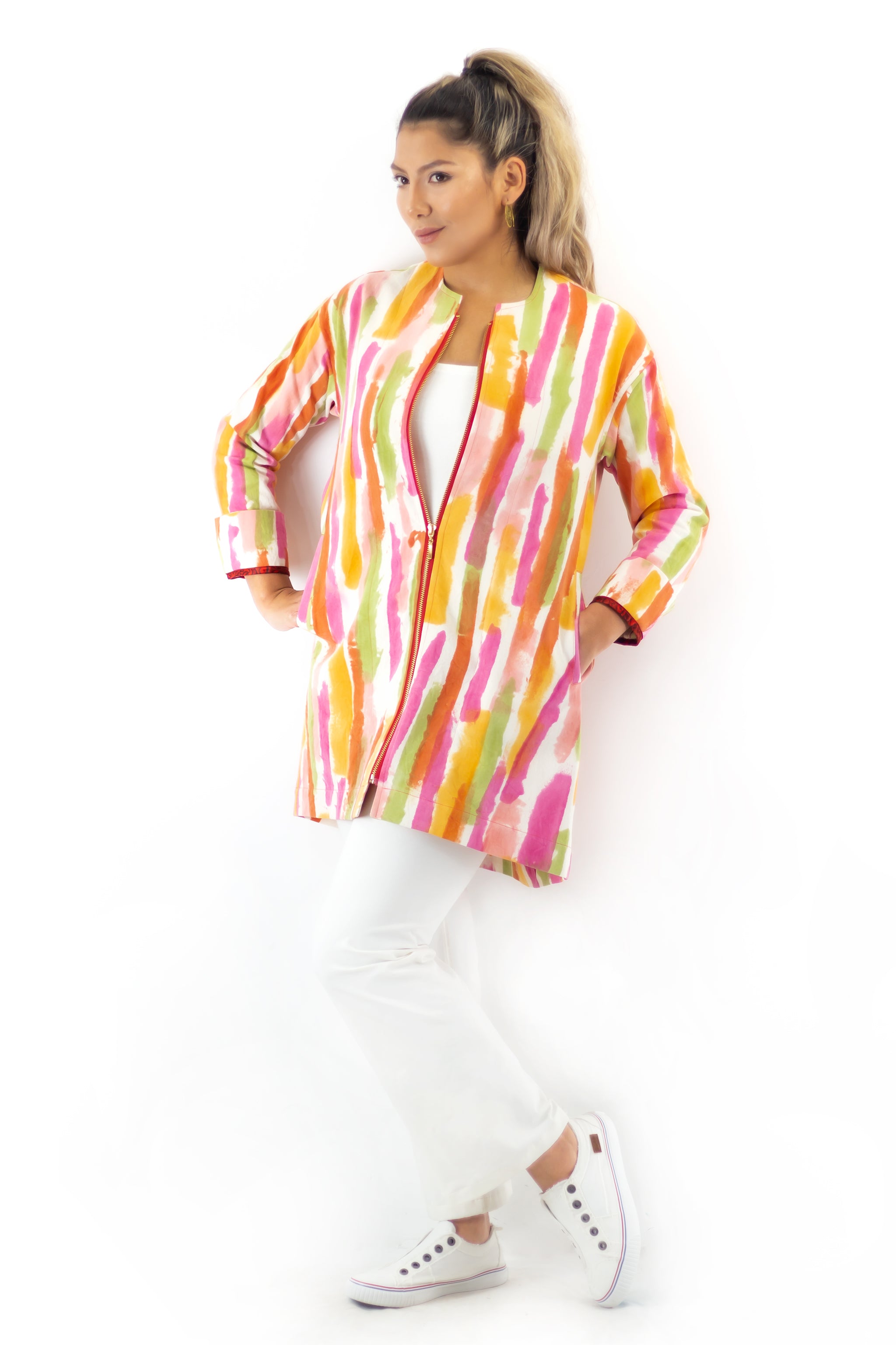 Zipline Jacket - Flamingo