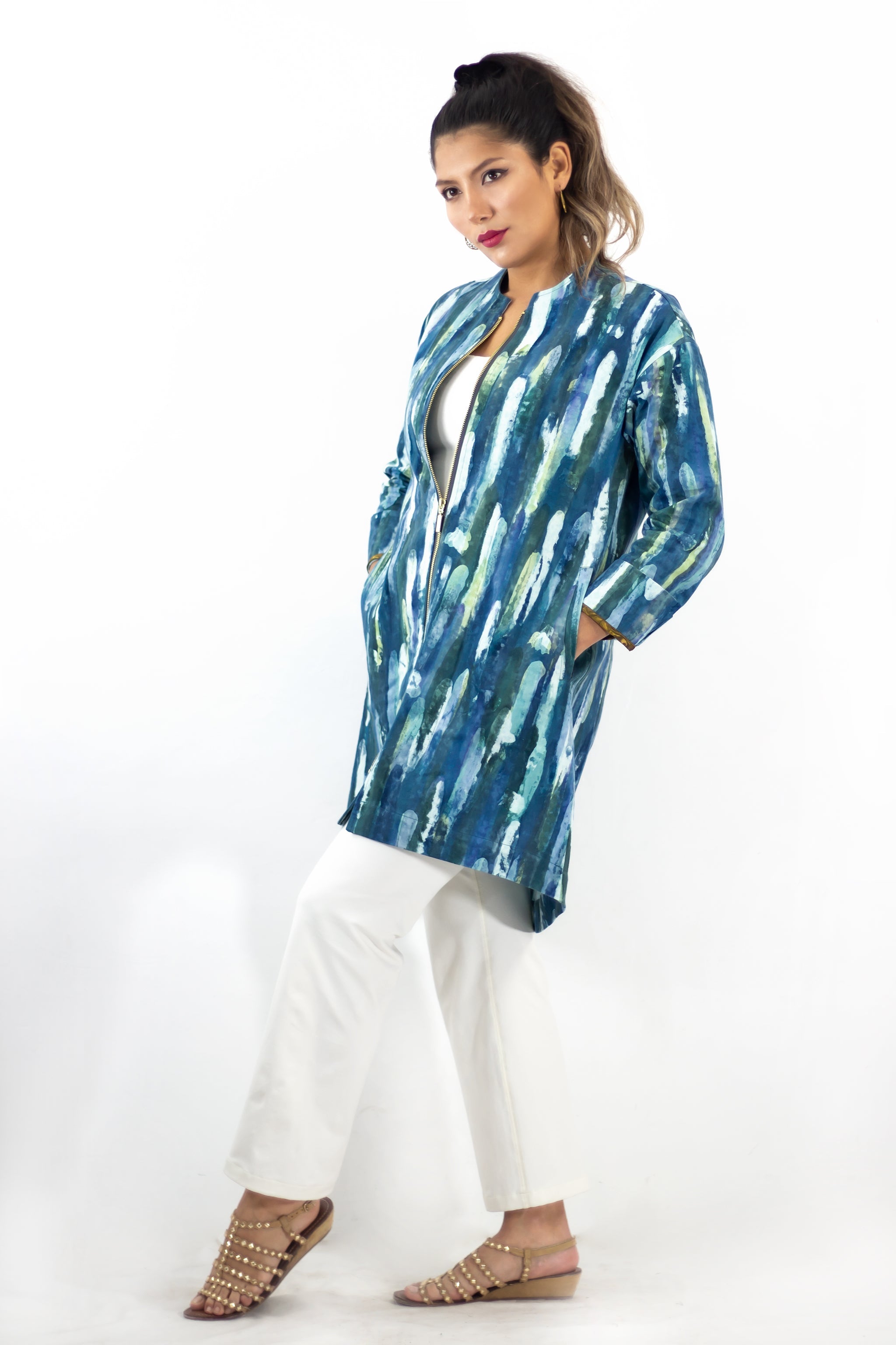 Zipline Jacket 6050 - Blue Rain