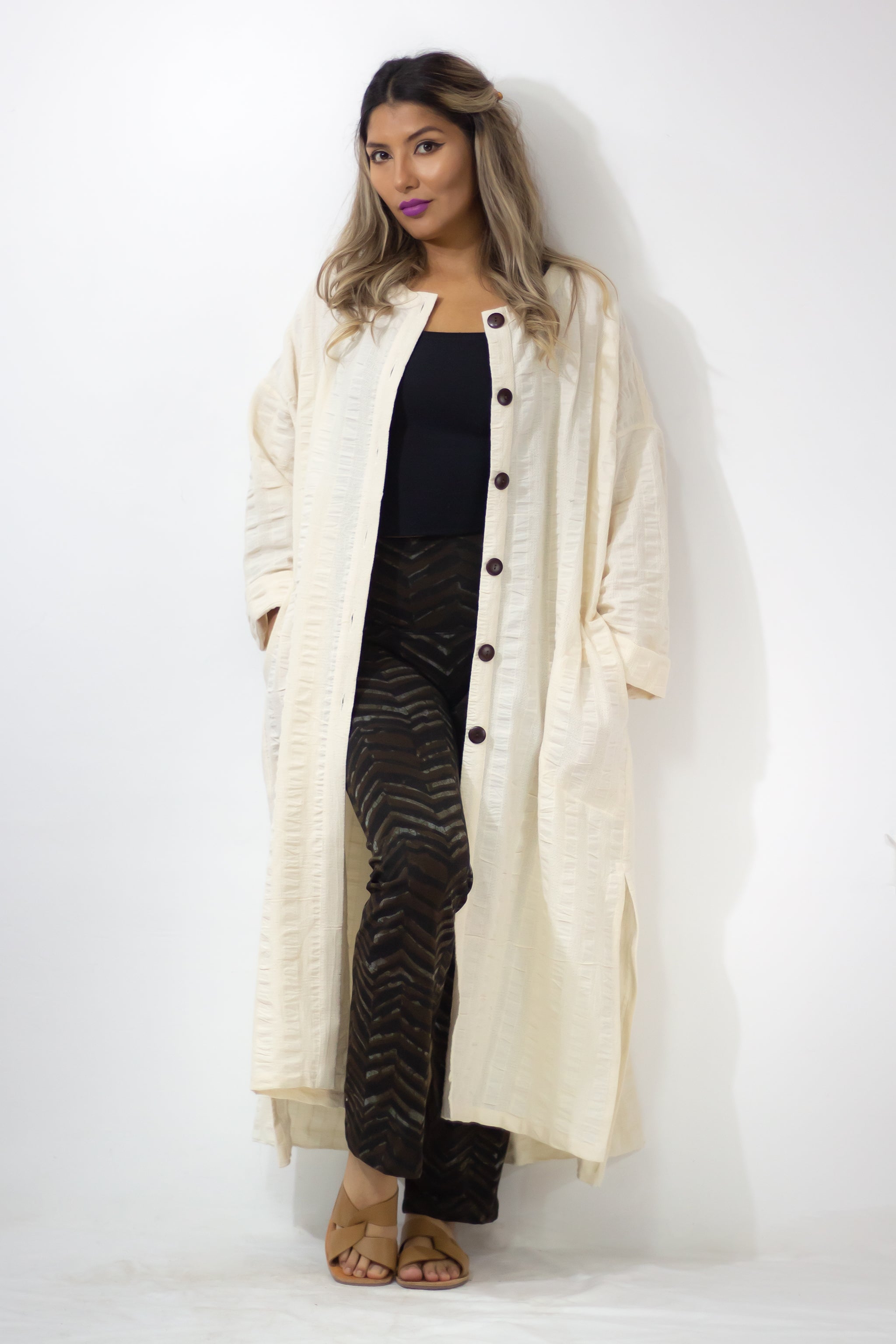 The Biggy Jacket - Long- Blonde