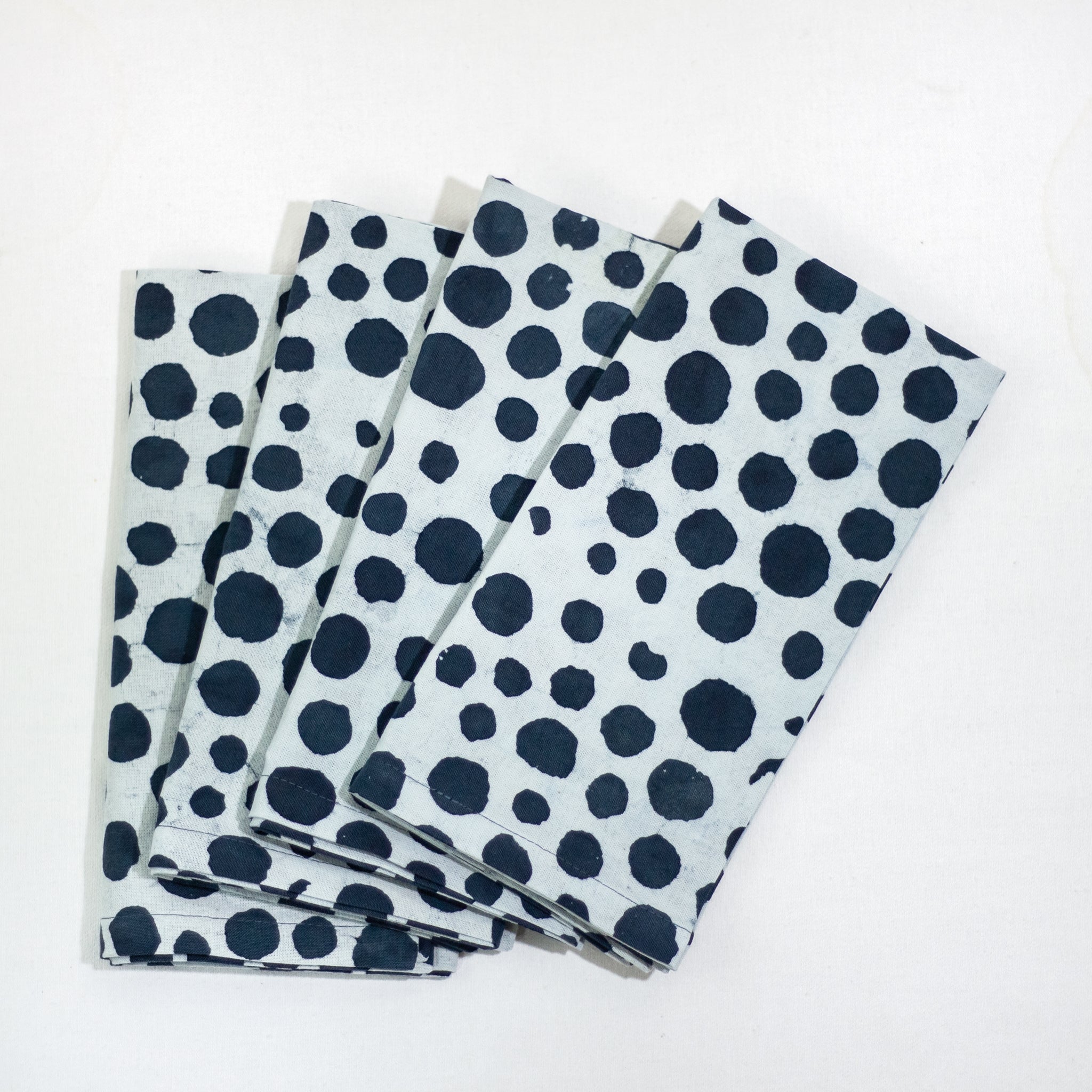 Hand Painted Napkins - Indi Bubbles
