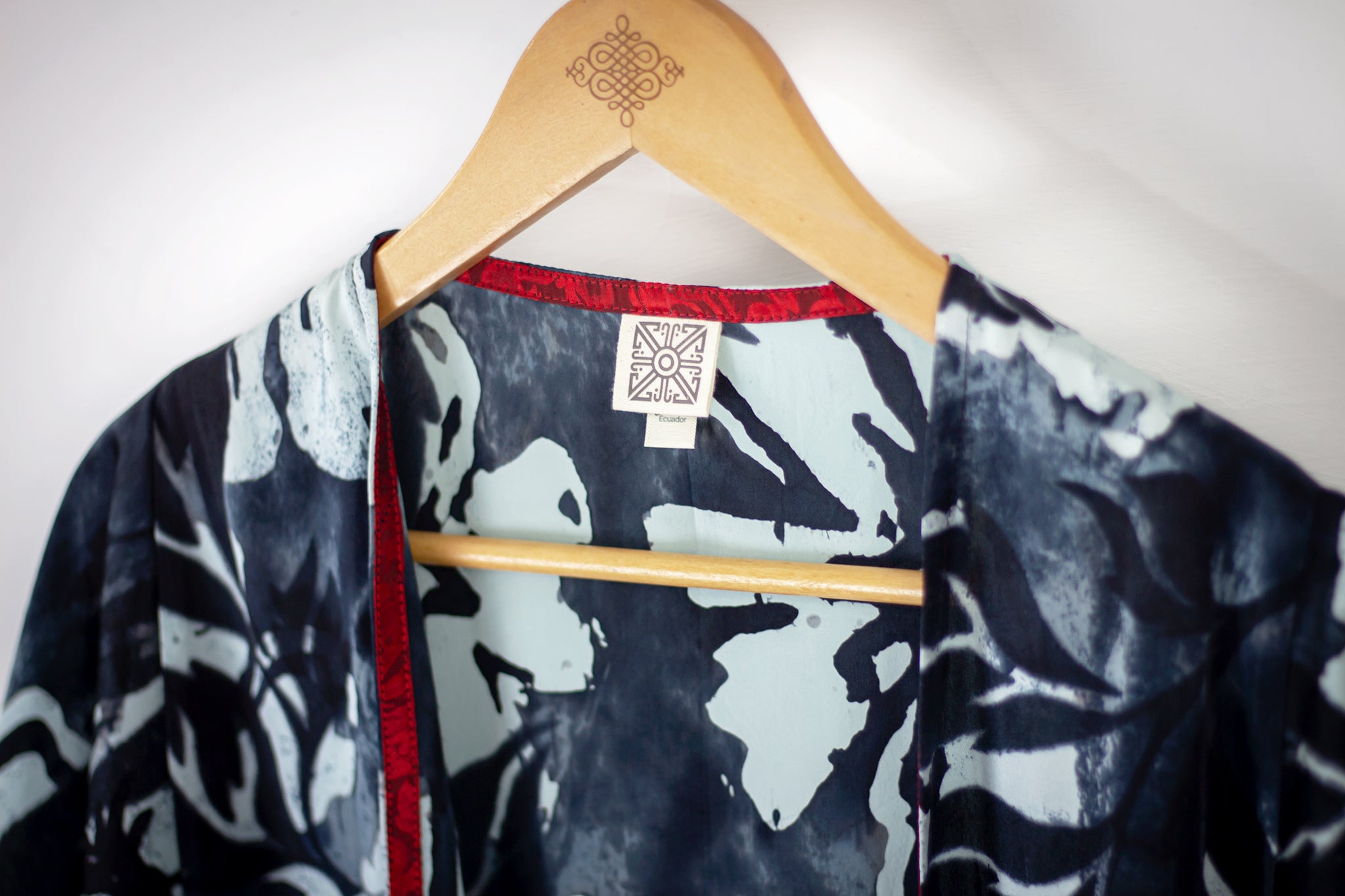 Hand Painted Short Silk Kimono 6669S - Hula Nights