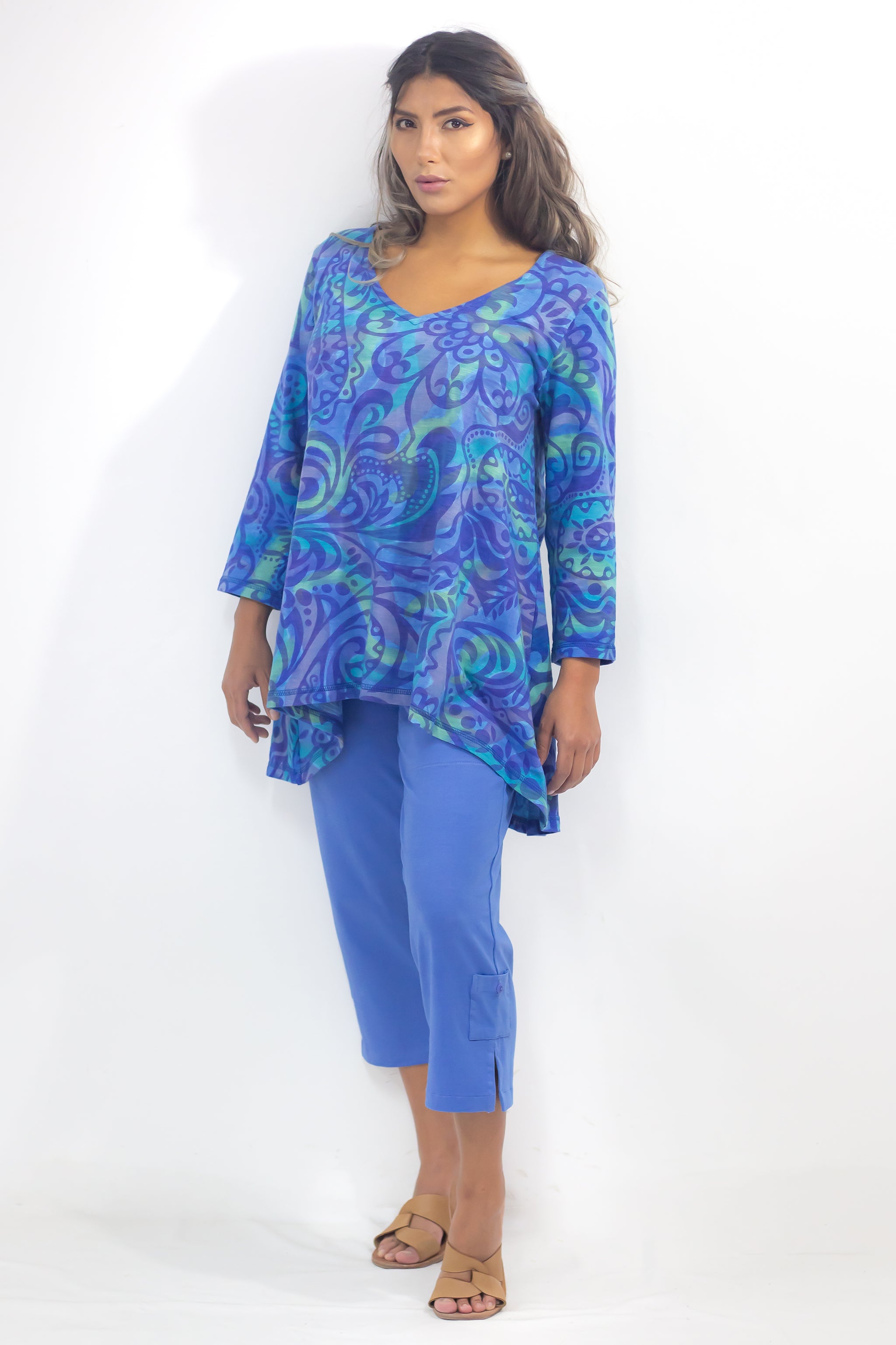 EZ Tunic - Ocean Blue