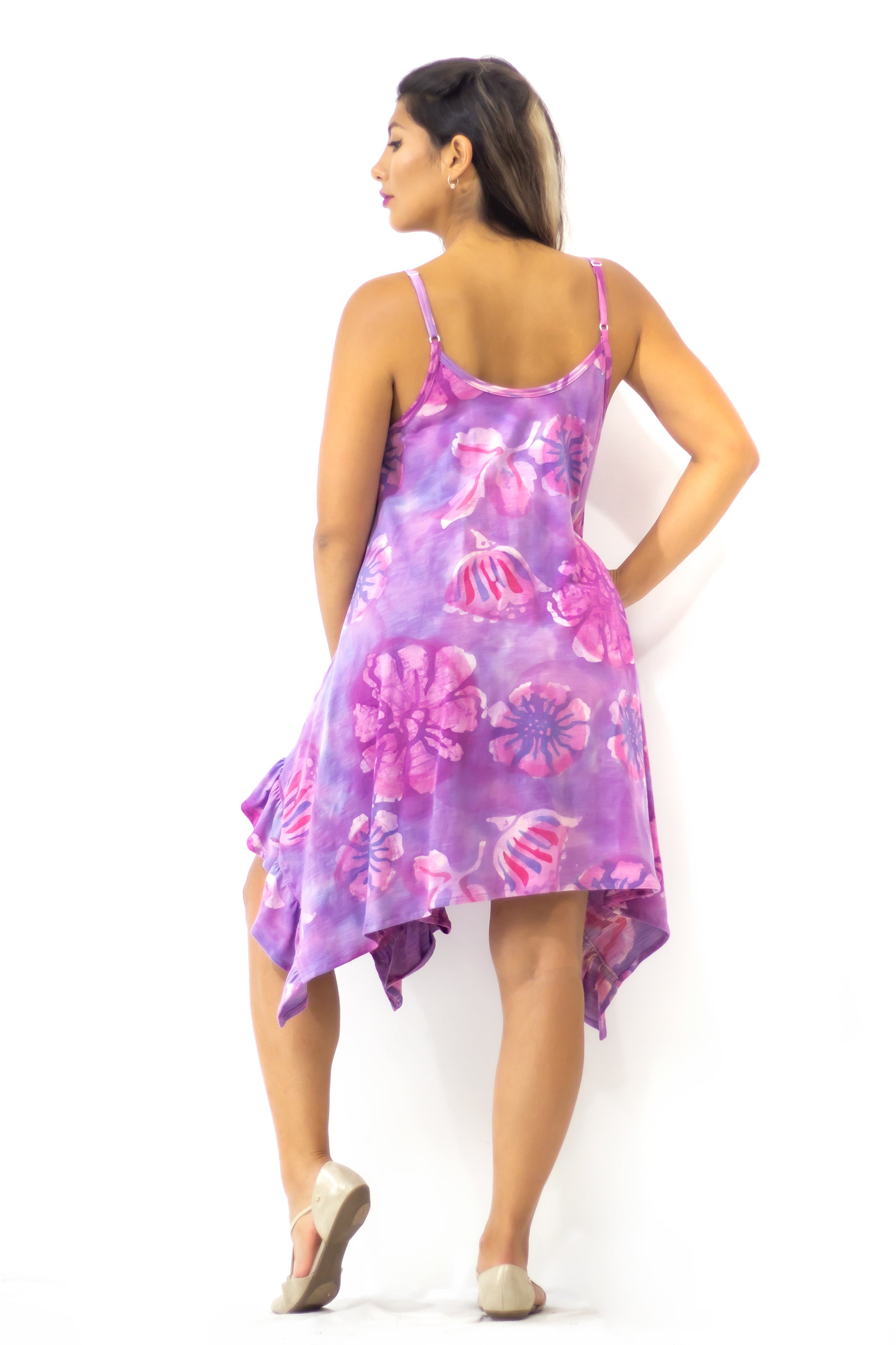 Skinny Strap Dress - Passion