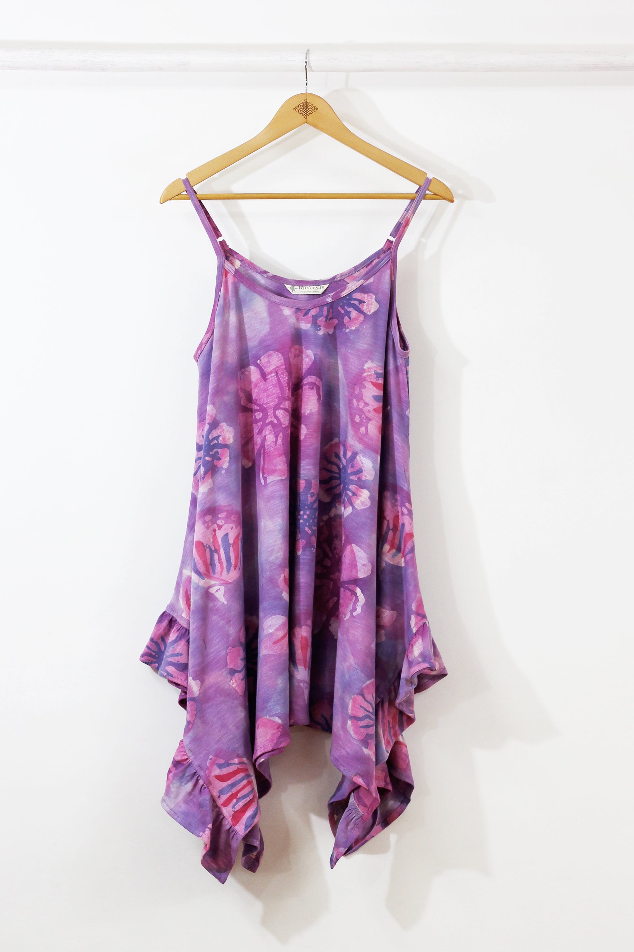 Skinny Strap Dress - Passion