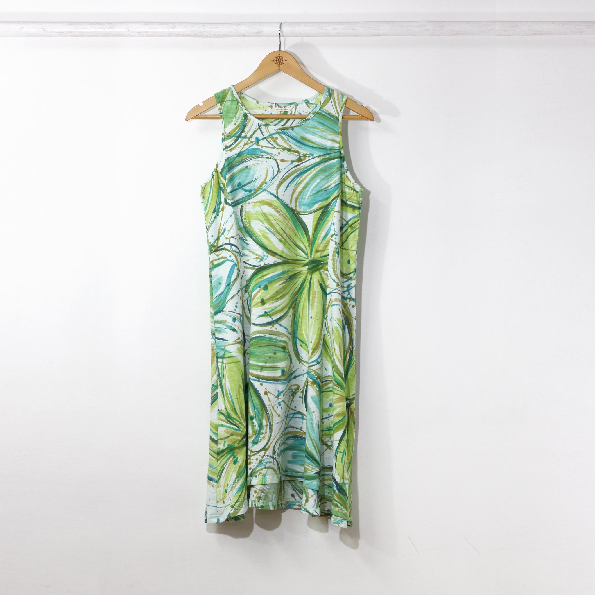 Midi Tank Dress 7704M - Flower Power
