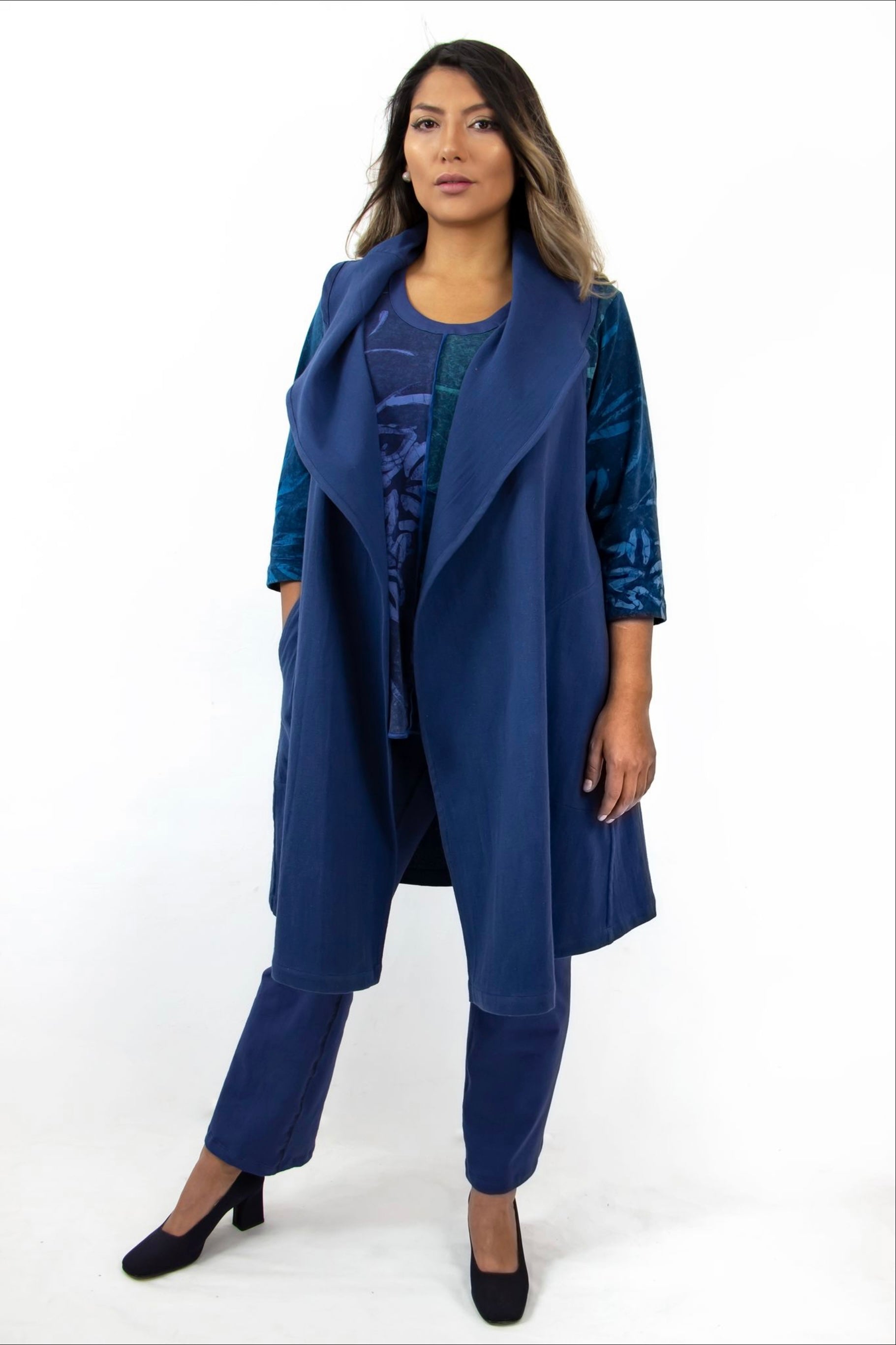 Patch A-Line Tee - Caspian Oaked Combo