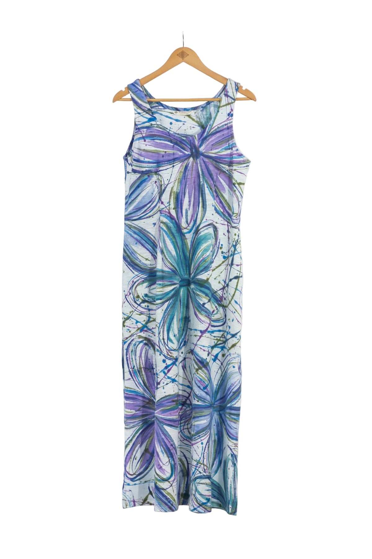 Tank Dress (Midi and Long) - Flower Power