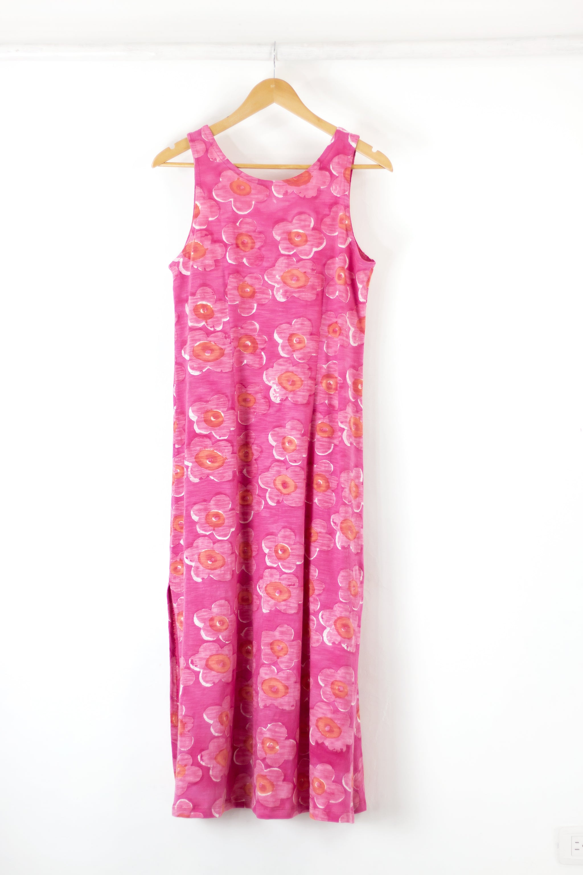Midi Tank Dress - Lantana Pink