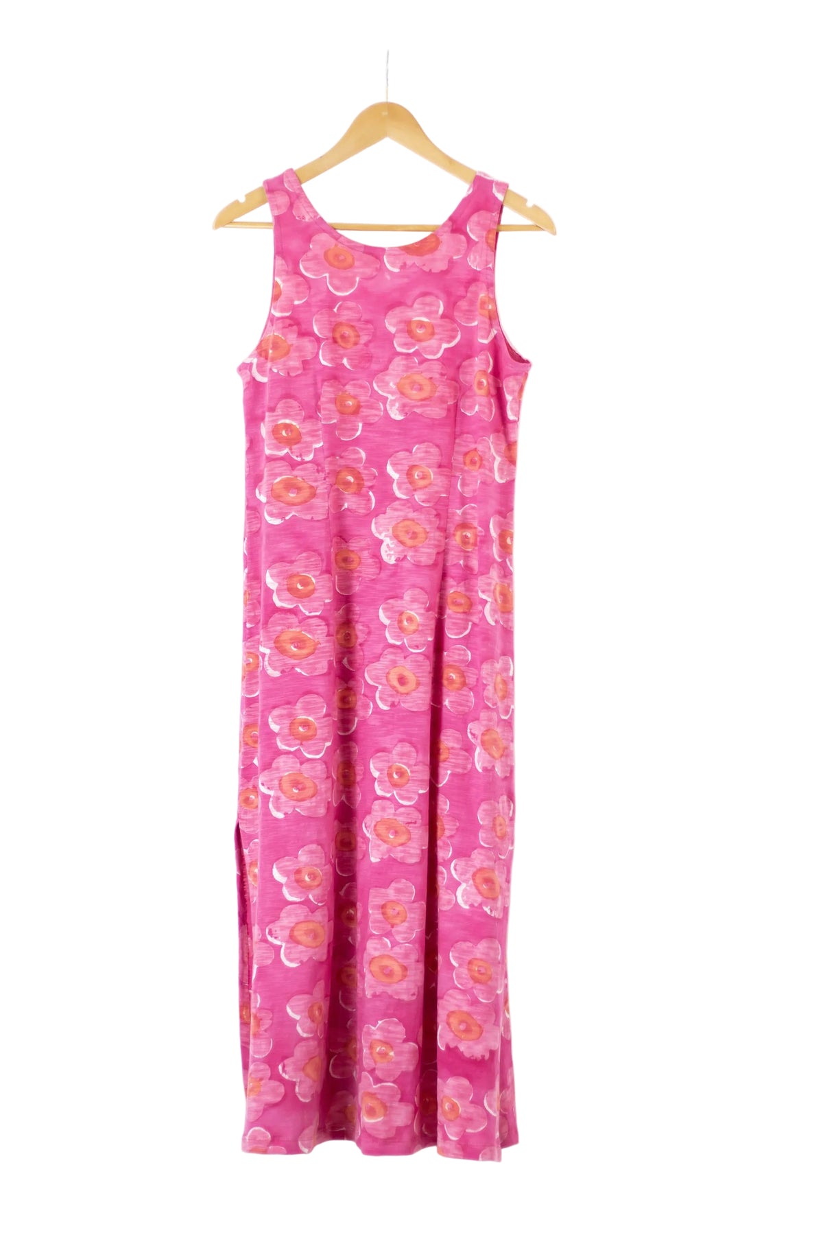 Tank Dress (Midi) - Lantana Pink