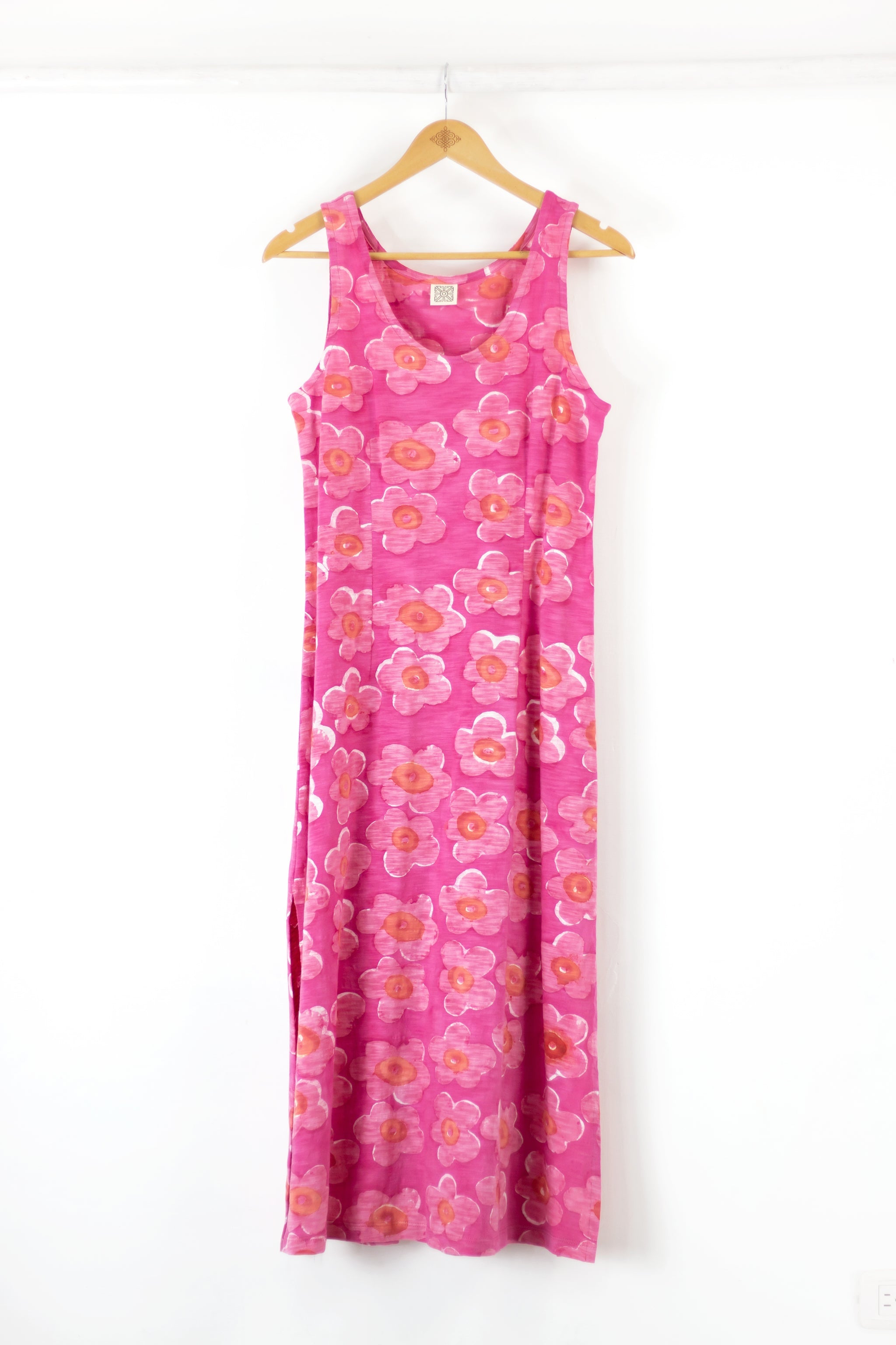 Midi Tank Dress 7704M - Lantana Pink