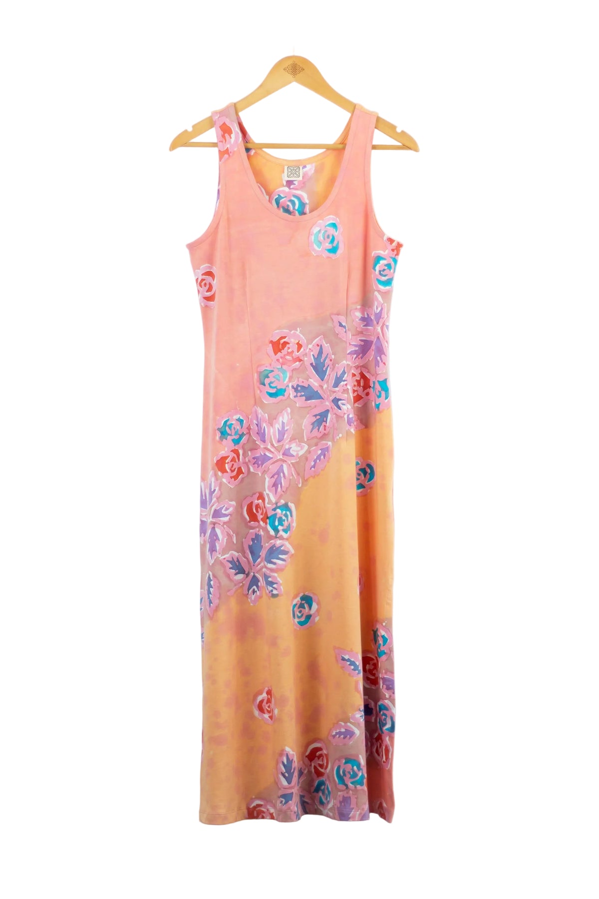 Tank Dress (Midi) - Peachy Cheeks - Apricot