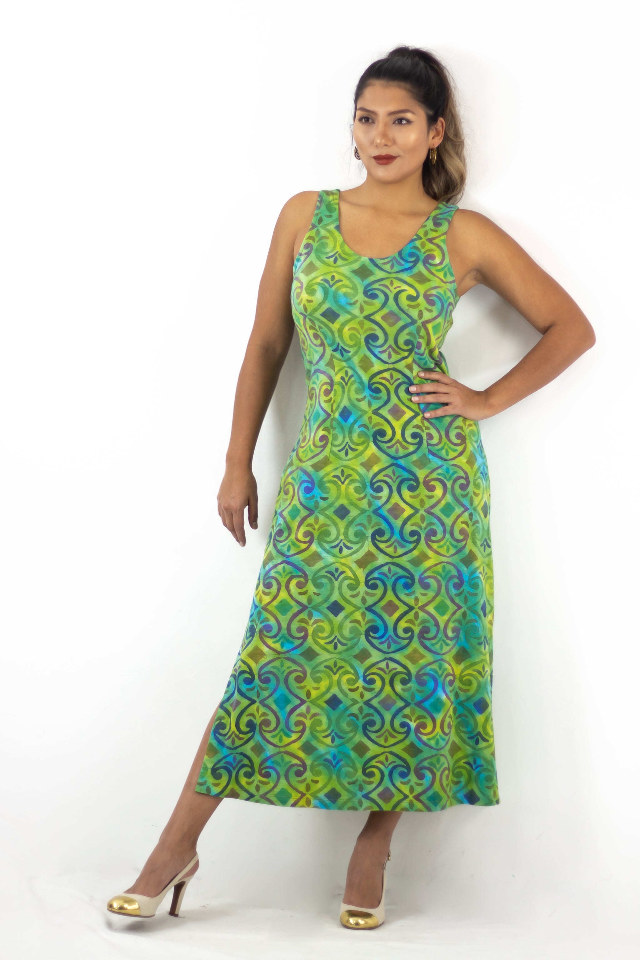Midi Tank Dress - Fleur de Mur