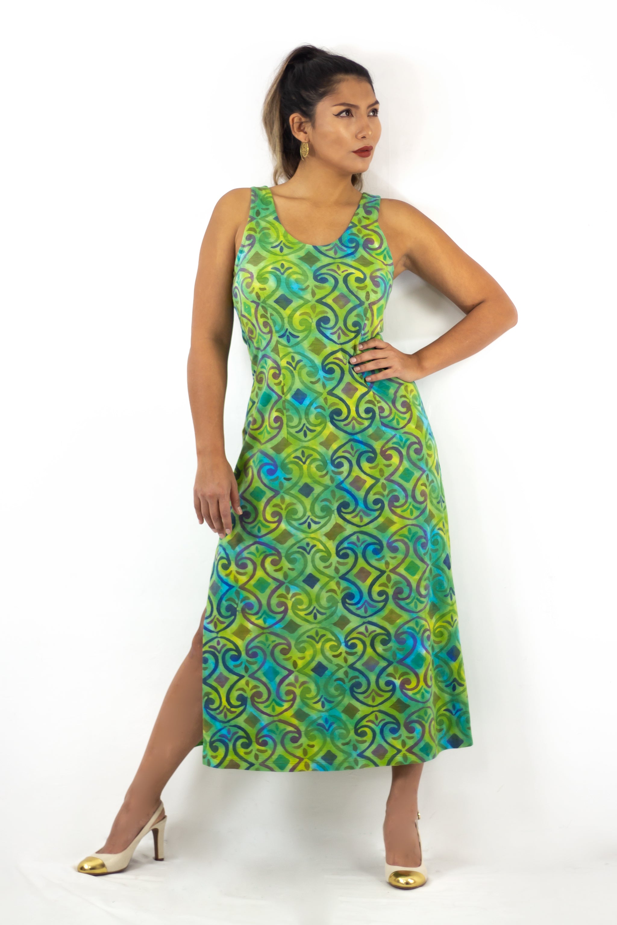 Midi Tank Dress - Fleur de Mur