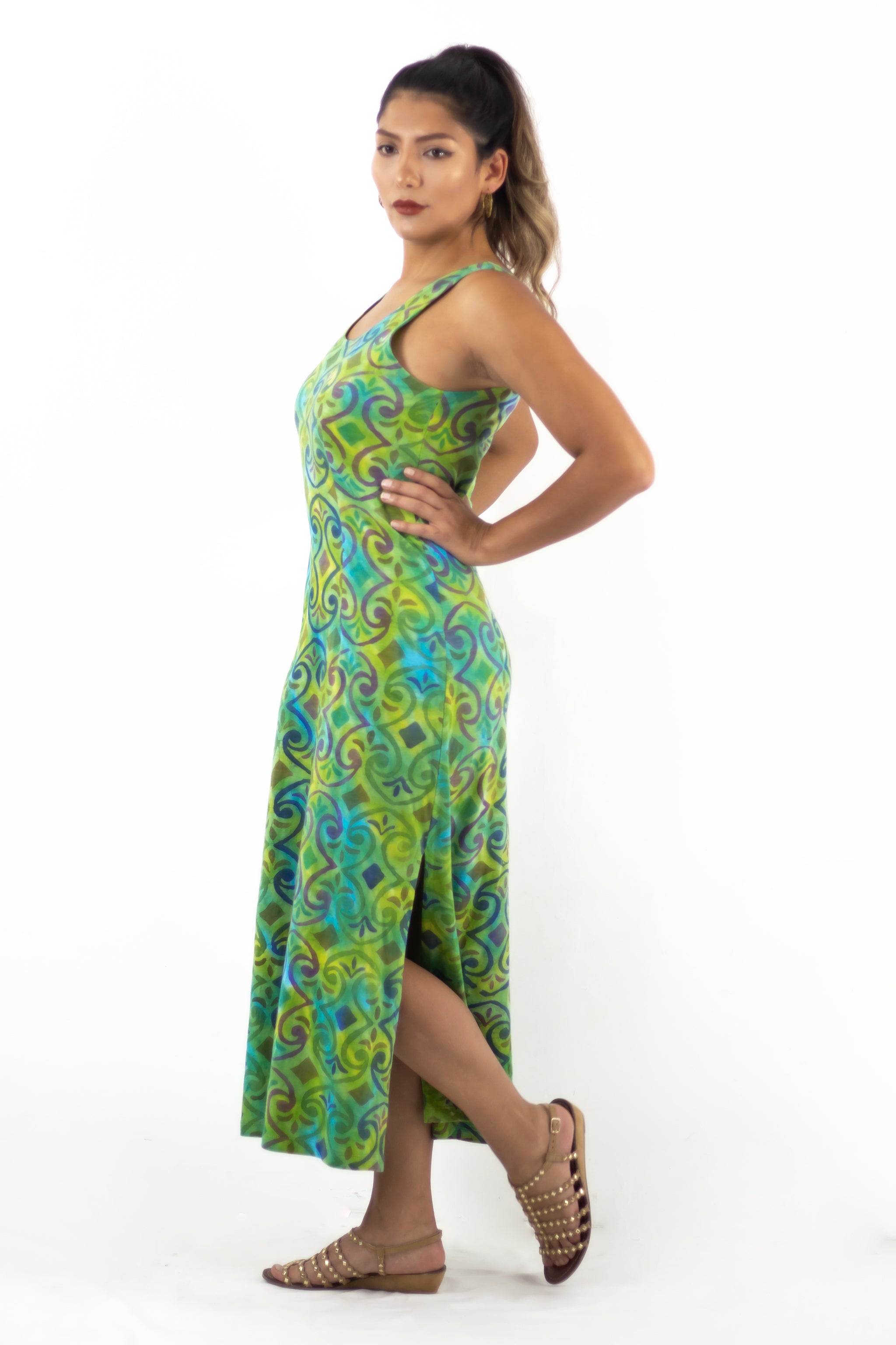 Midi Tank Dress - Fleur de Mur